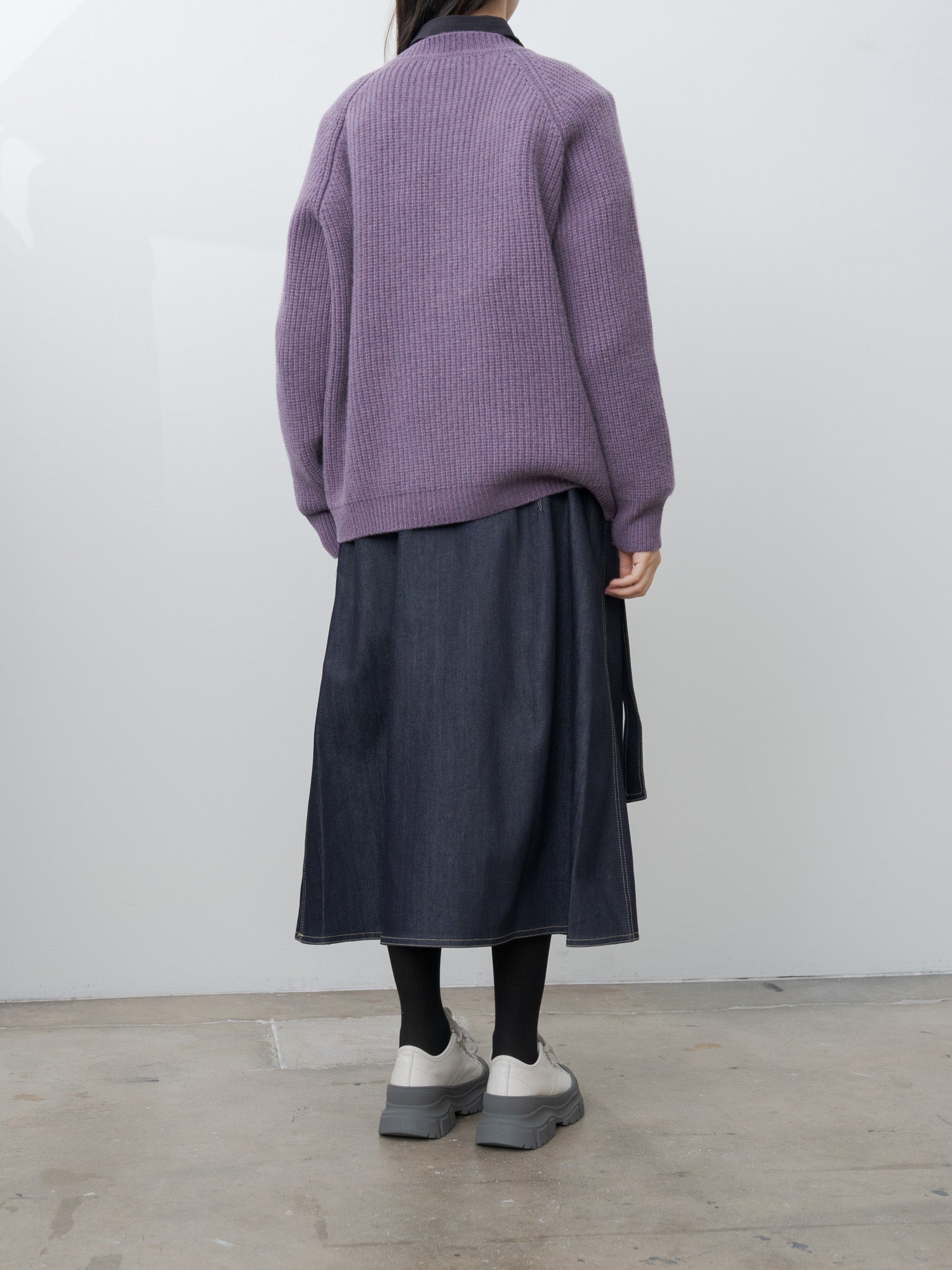 Namu Shop - Bergfabel Cashmere Cardigan - Wineberry