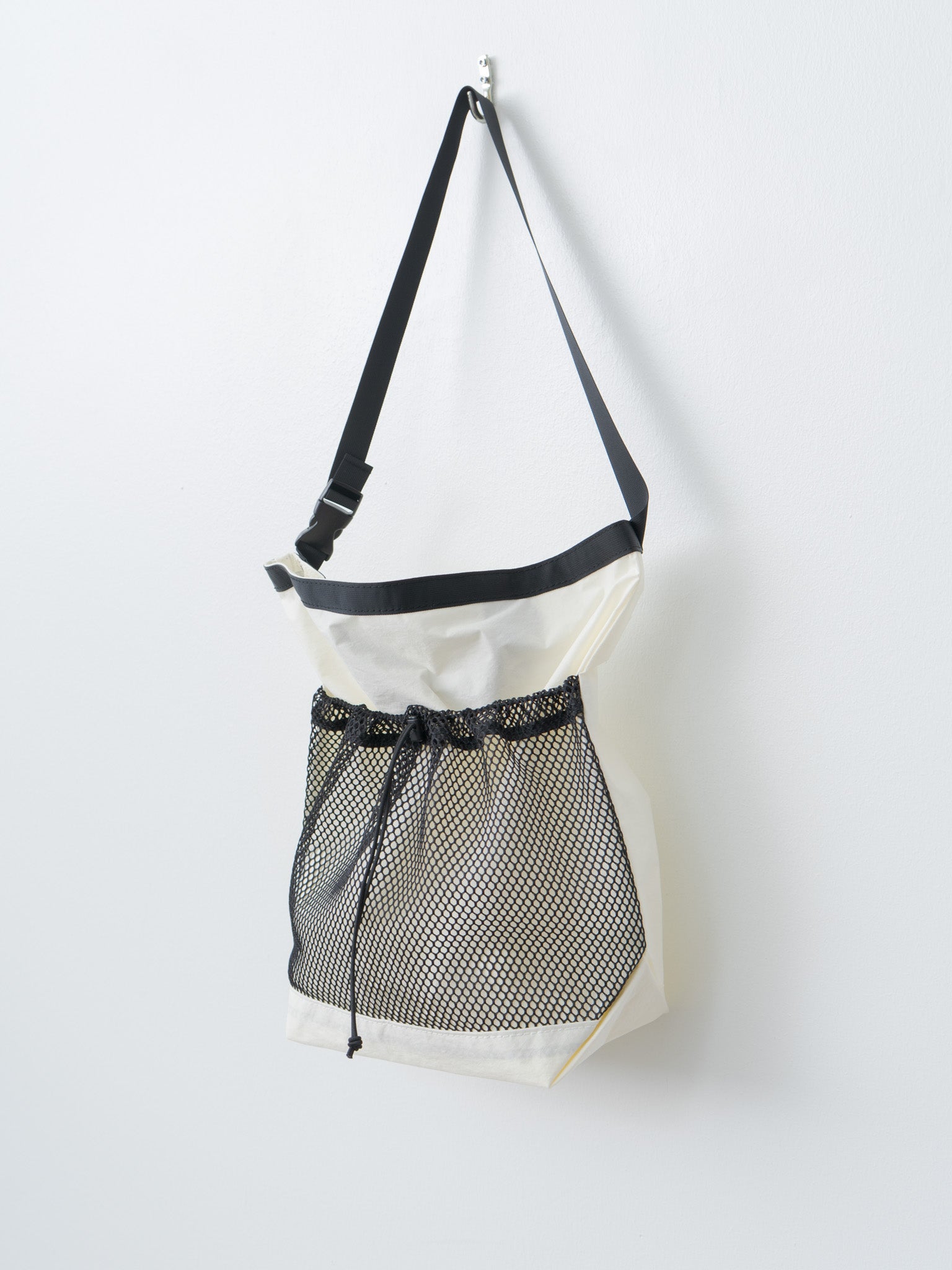 Namu Shop - Tembea Roll Top Tote - White/Black