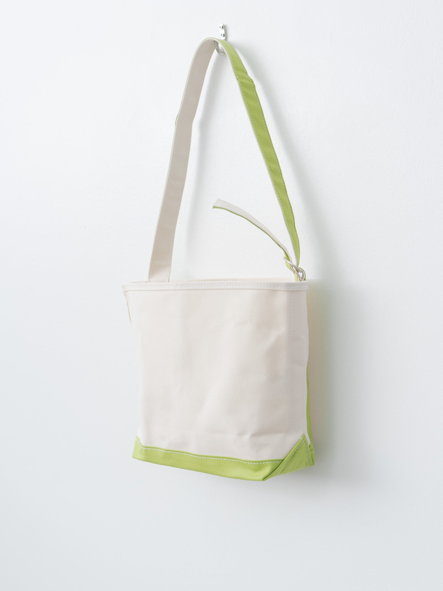 Namu Shop - Tembea Branch Tote Small - Natural/Apple Green
