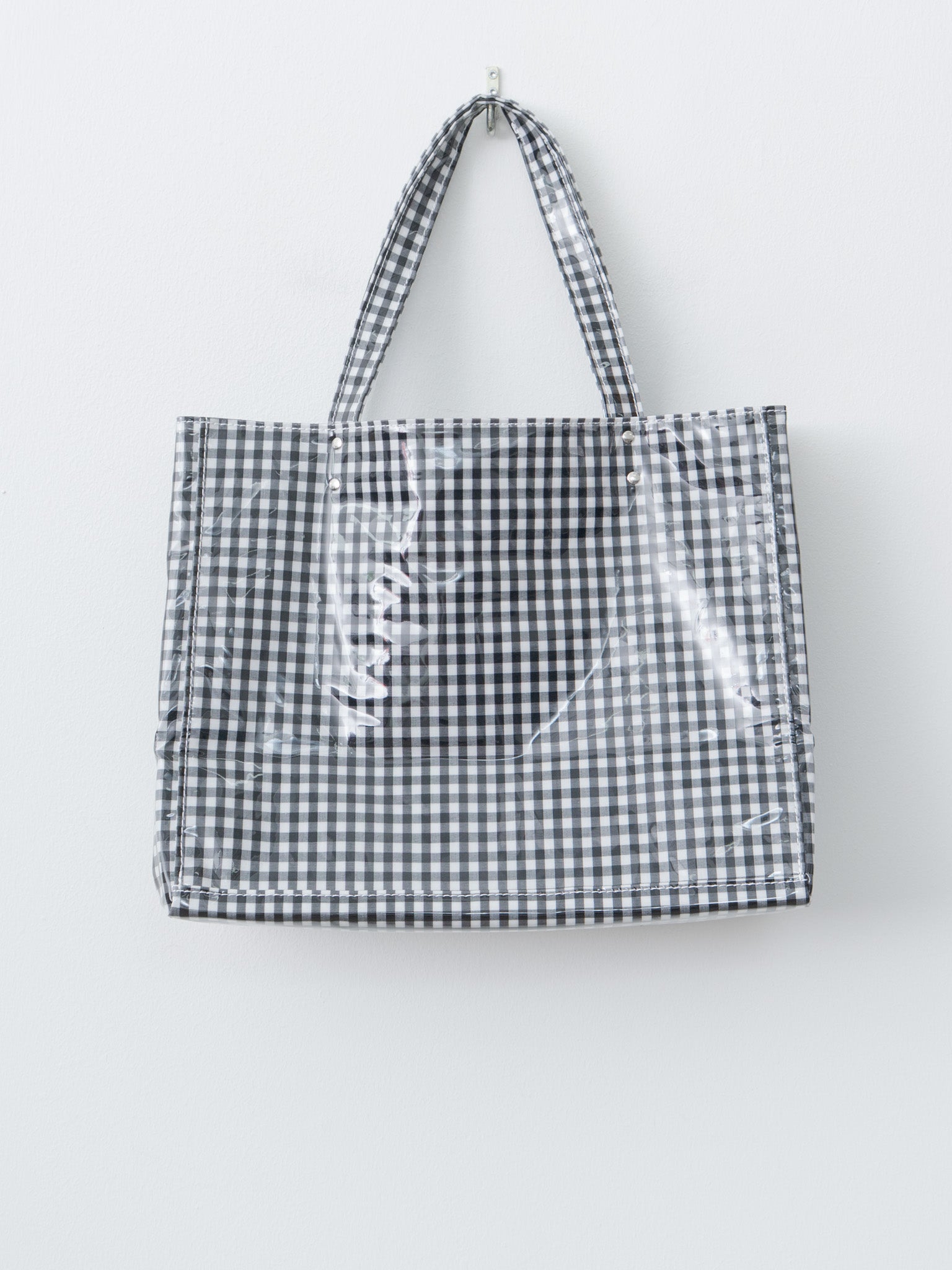 Namu Shop - Tembea Carry Tote - Gingham Black