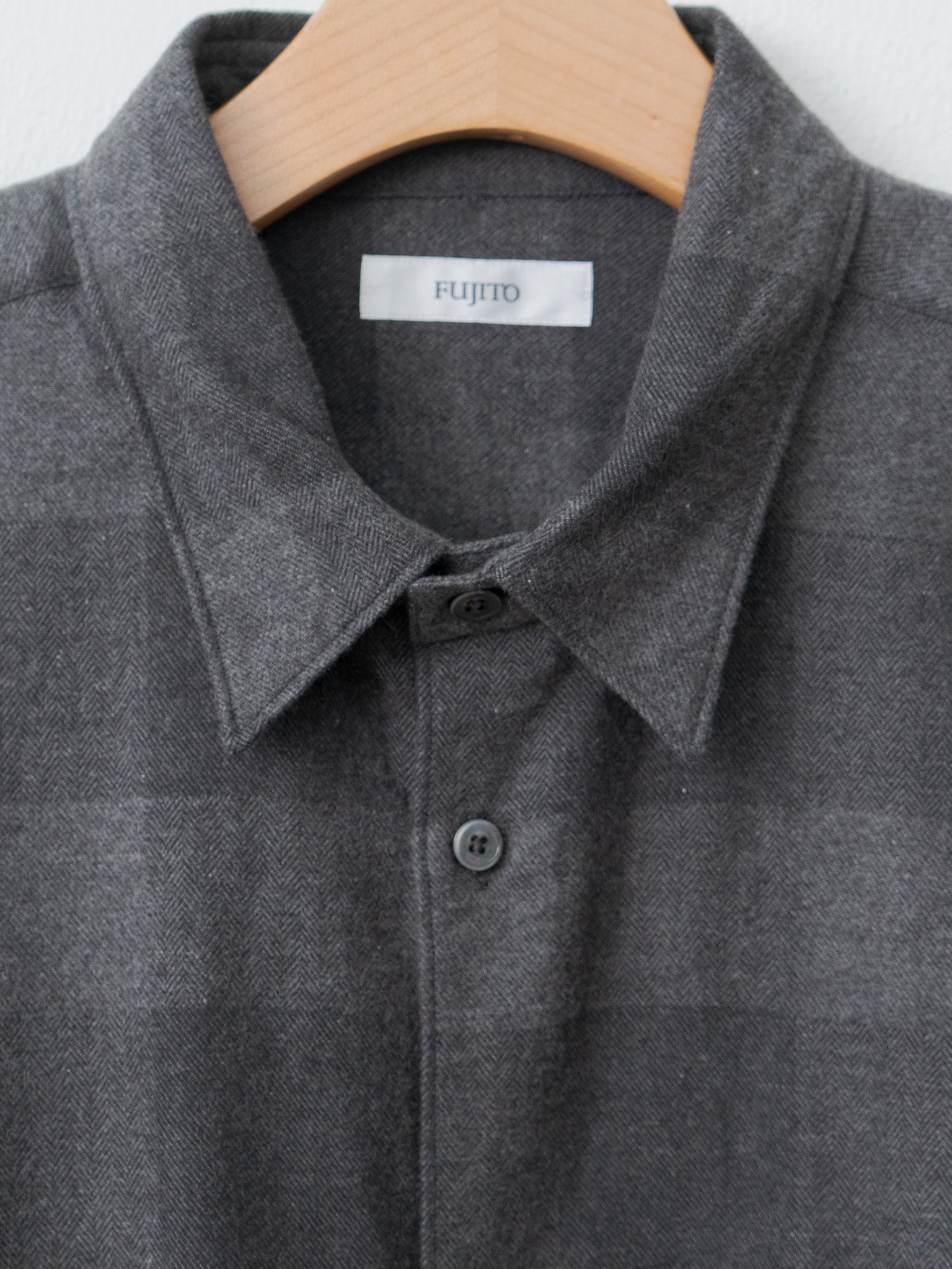 Namu Shop - Fujito B/S Shirt - Charcoal Check