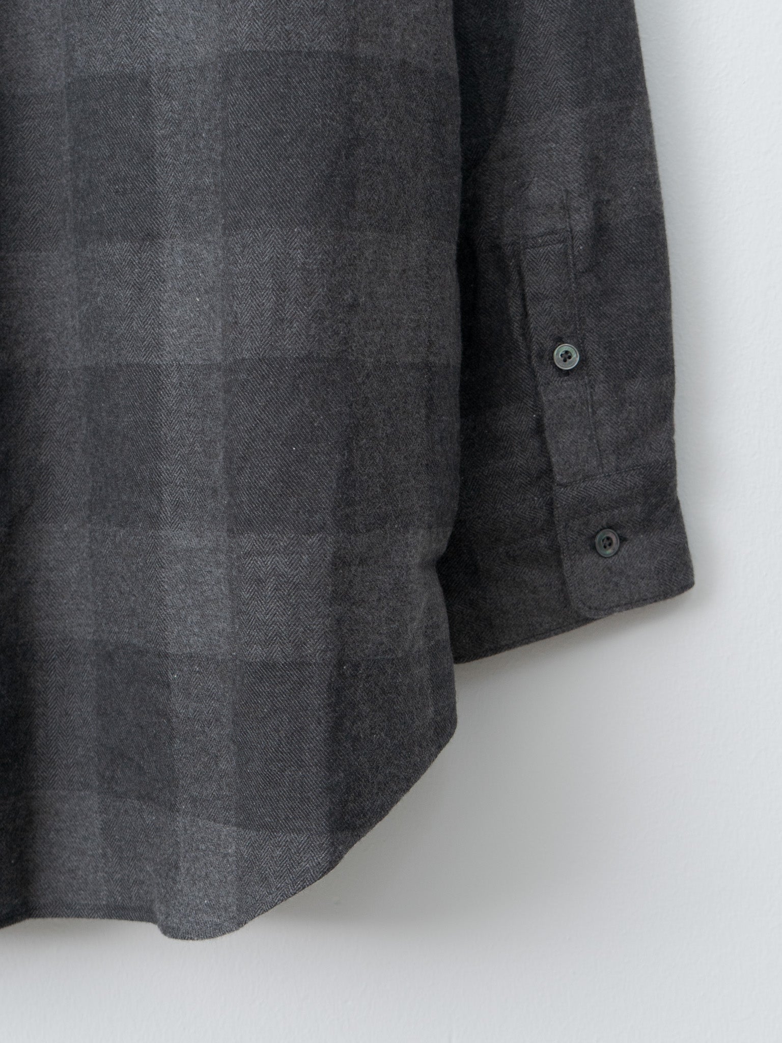 Namu Shop - Fujito B/S Shirt - Charcoal Check