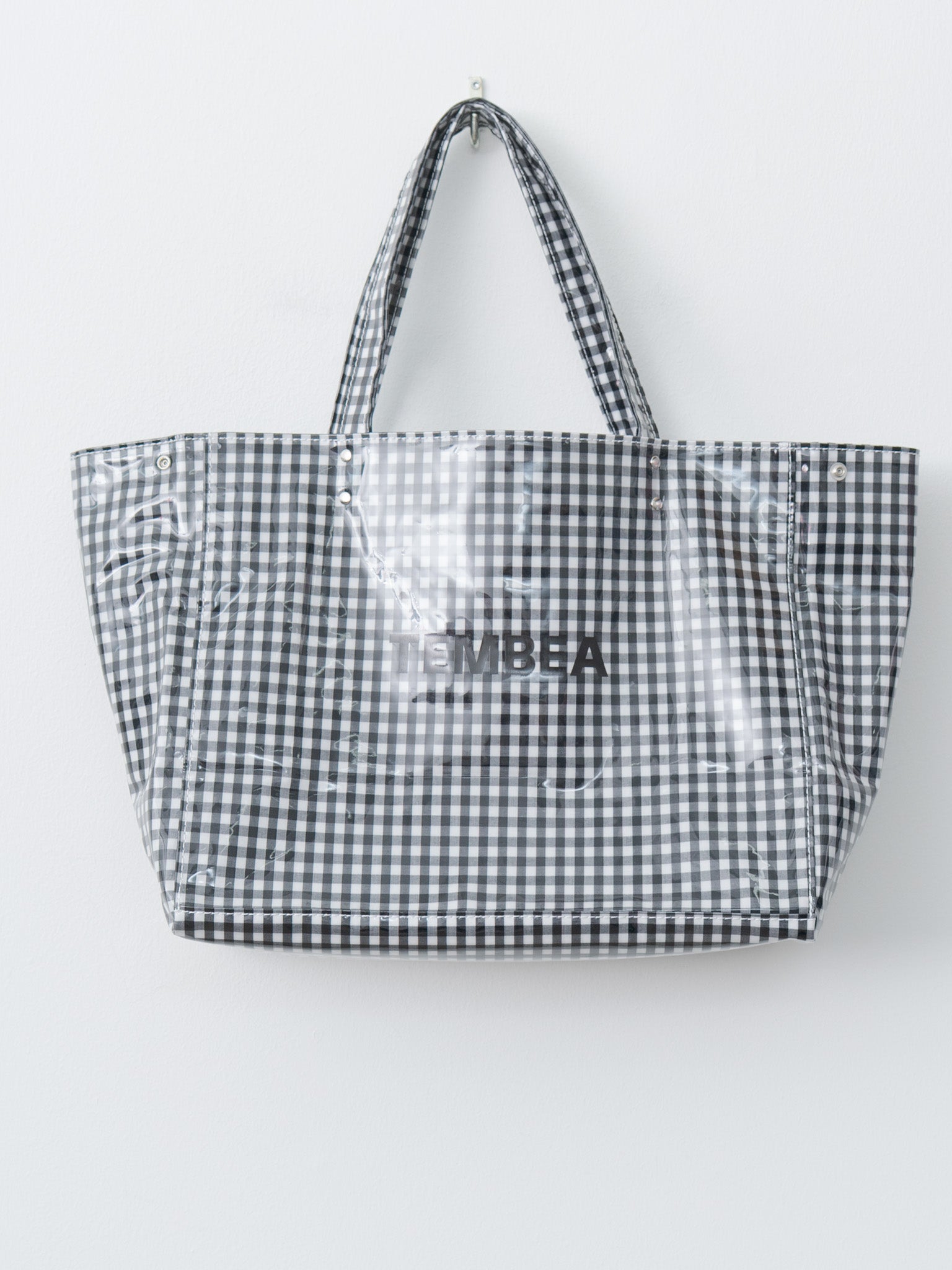 Namu Shop - Tembea Carry Tote - Gingham Black