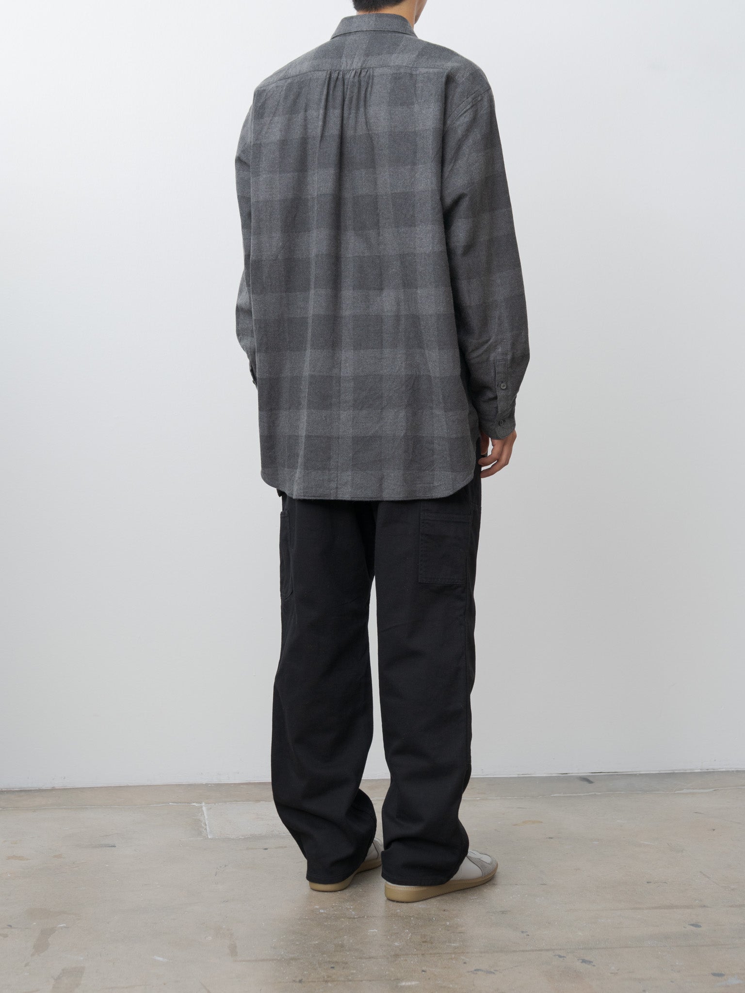 Namu Shop - Fujito B/S Shirt - Charcoal Check
