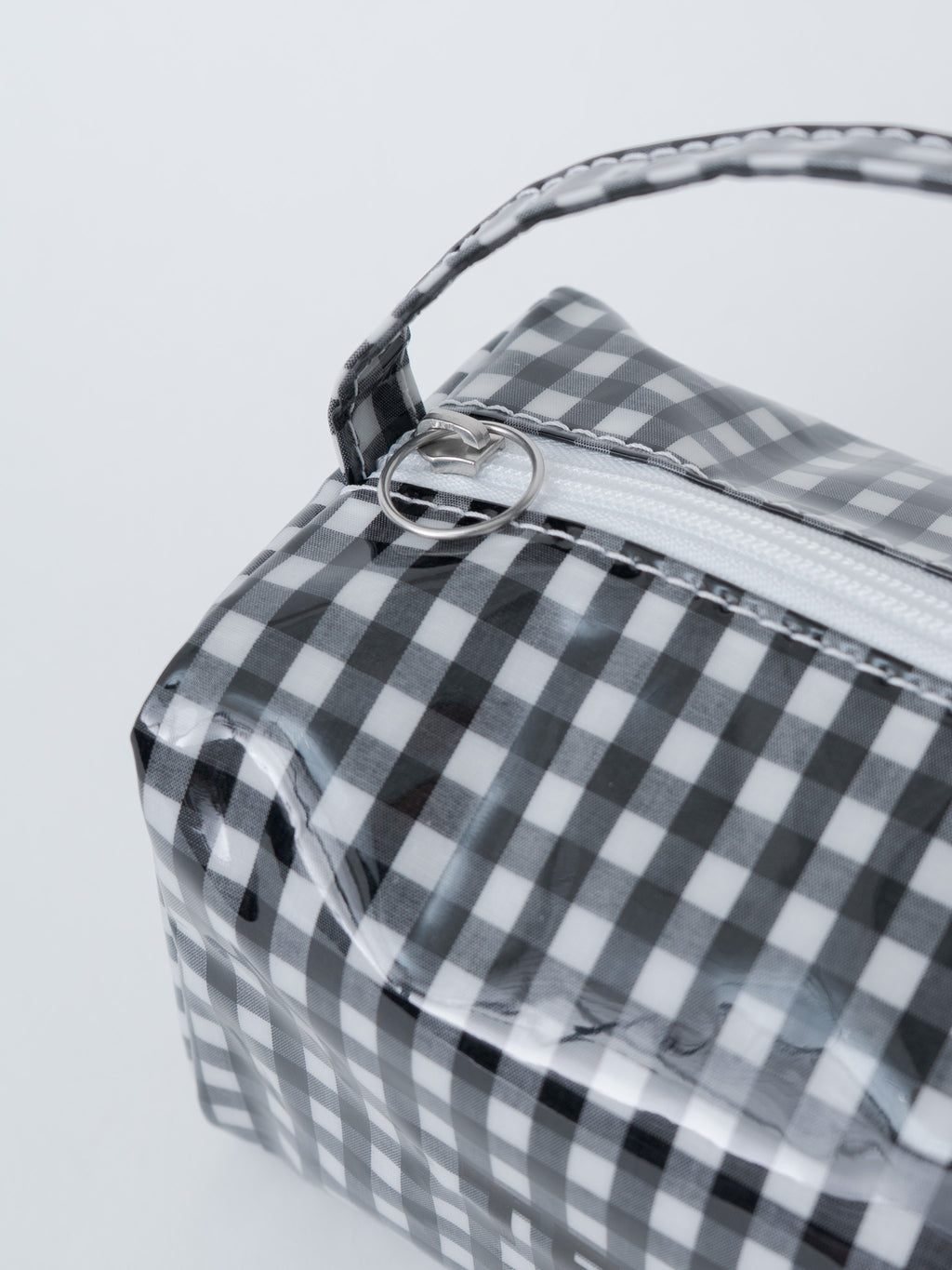 Namu Shop - Tembea Brick Bag - Gingham Black