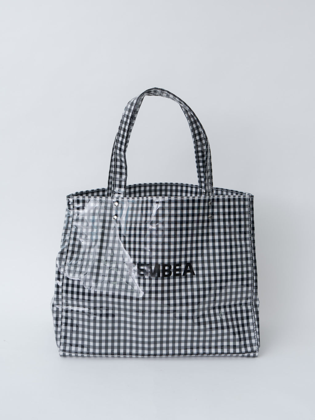 Namu Shop - Tembea Carry Tote - Gingham Black