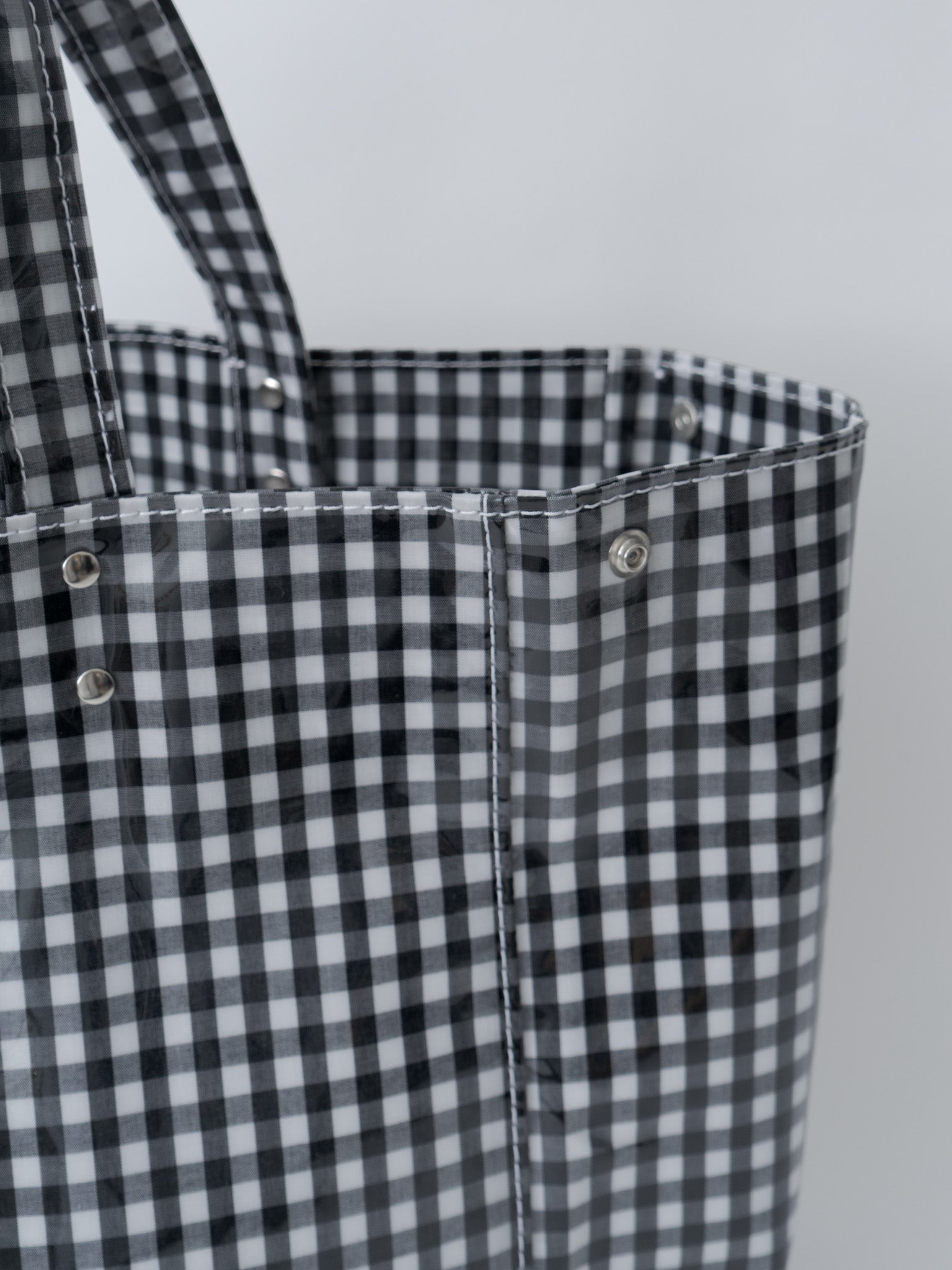 Namu Shop - Tembea Carry Tote - Gingham Black