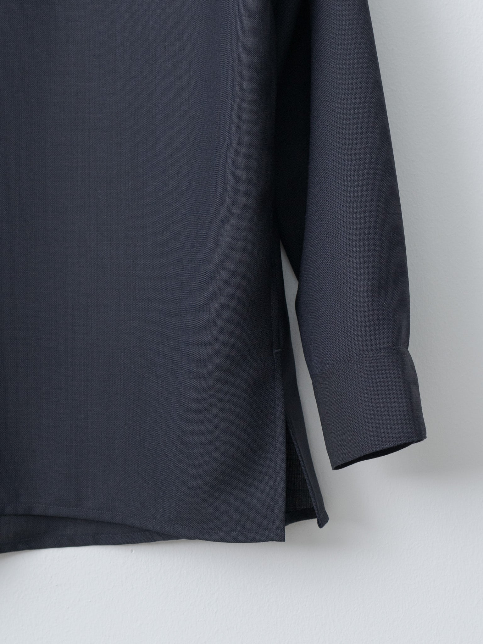 Pinole Half Placket Shirt - Darkest Navy