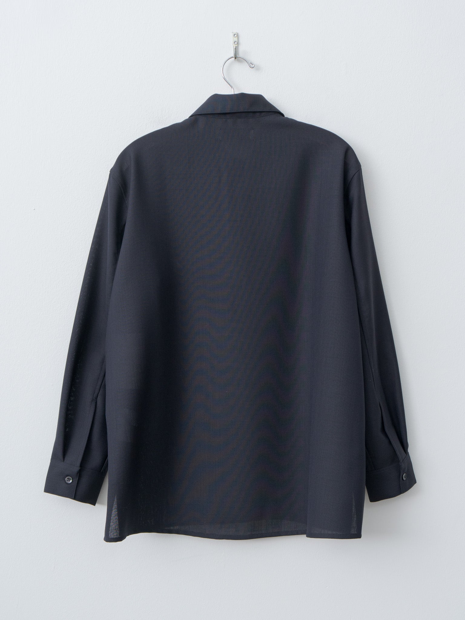 Pinole Half Placket Shirt - Darkest Navy
