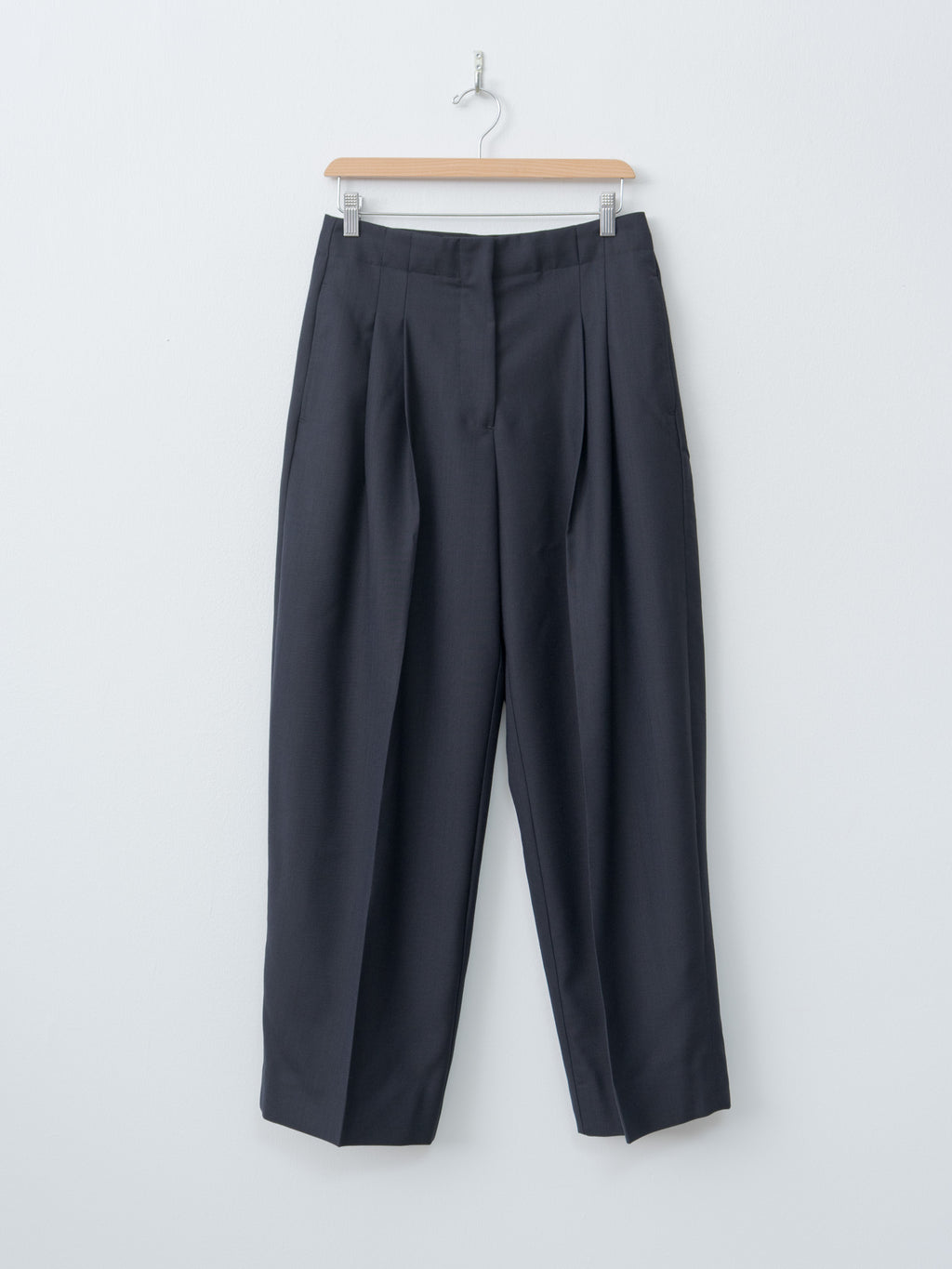 Lira Double Pleat Pant - Darkest Navy