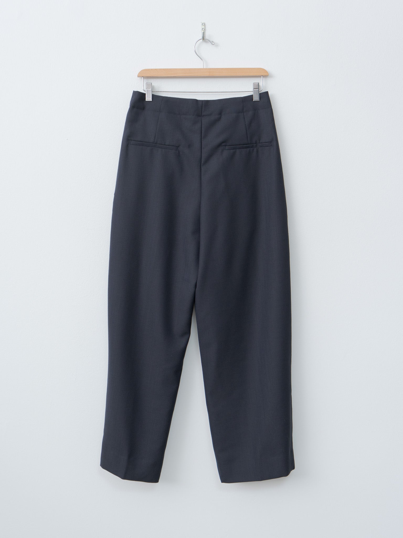 Lira Double Pleat Pant - Darkest Navy