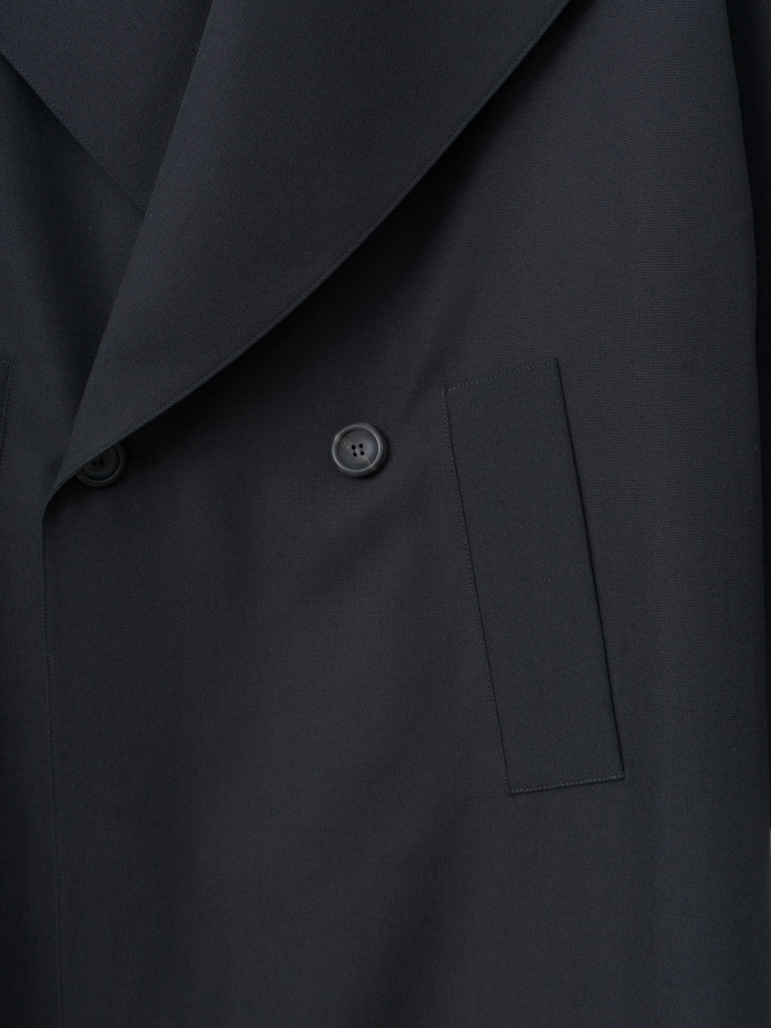 Namu Shop - Toogood The Groundsman Coat - Compact Suiting Flint