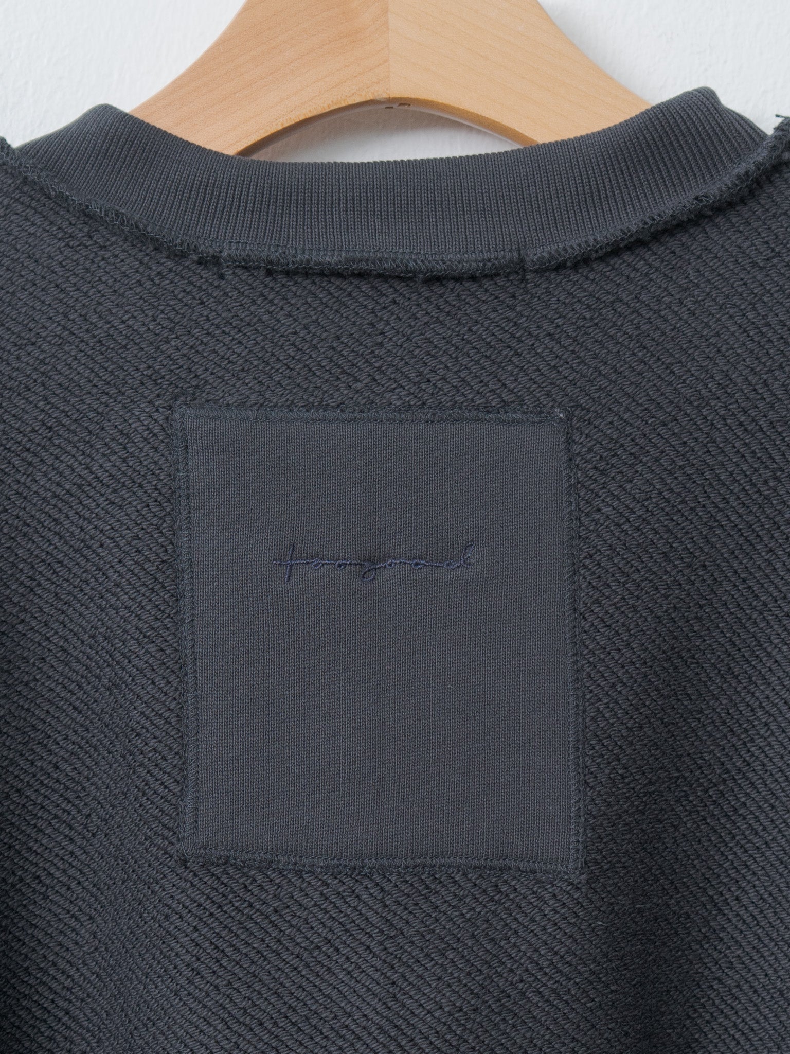 Namu Shop - Toogood The Mechanic Jumper - Loopback Twill Charcoal