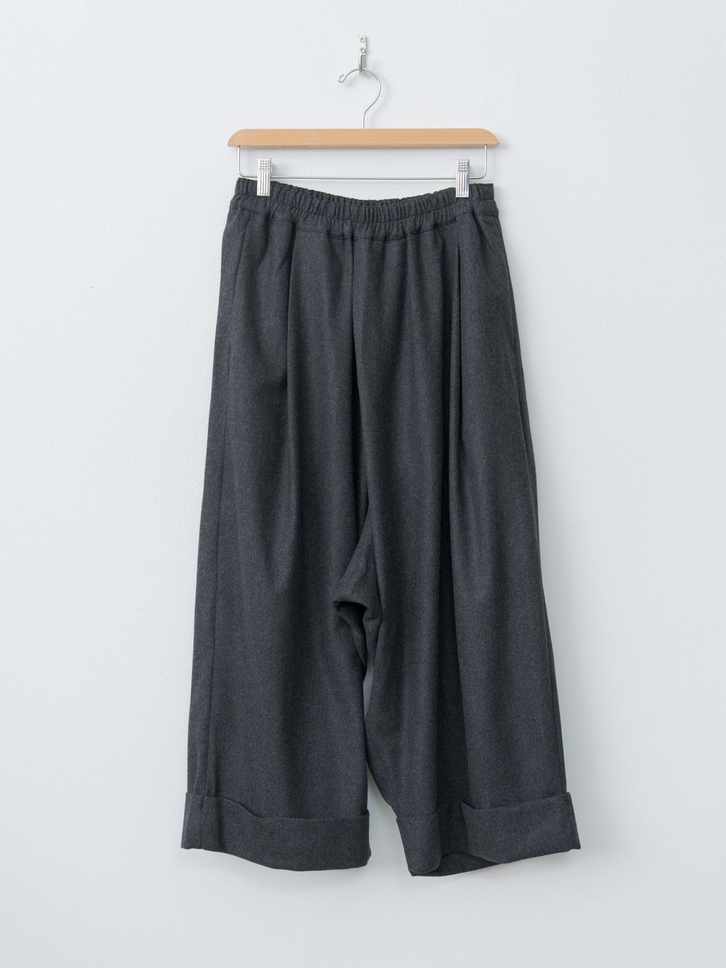 Namu Shop - Toogood The Baker Trouser - Wool Cash Flannel Charcoal