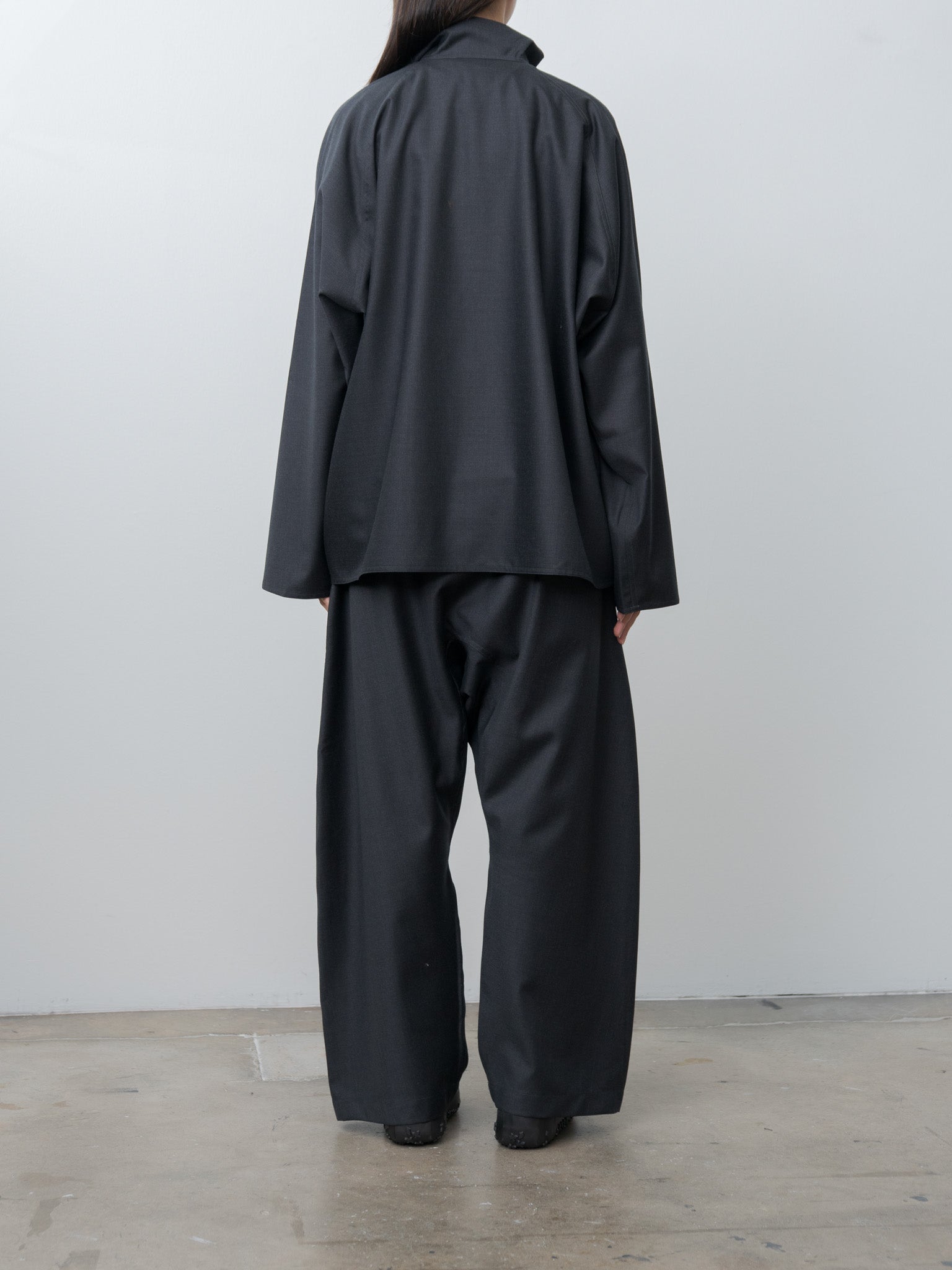 Plof Trouser - Charcoal Melange