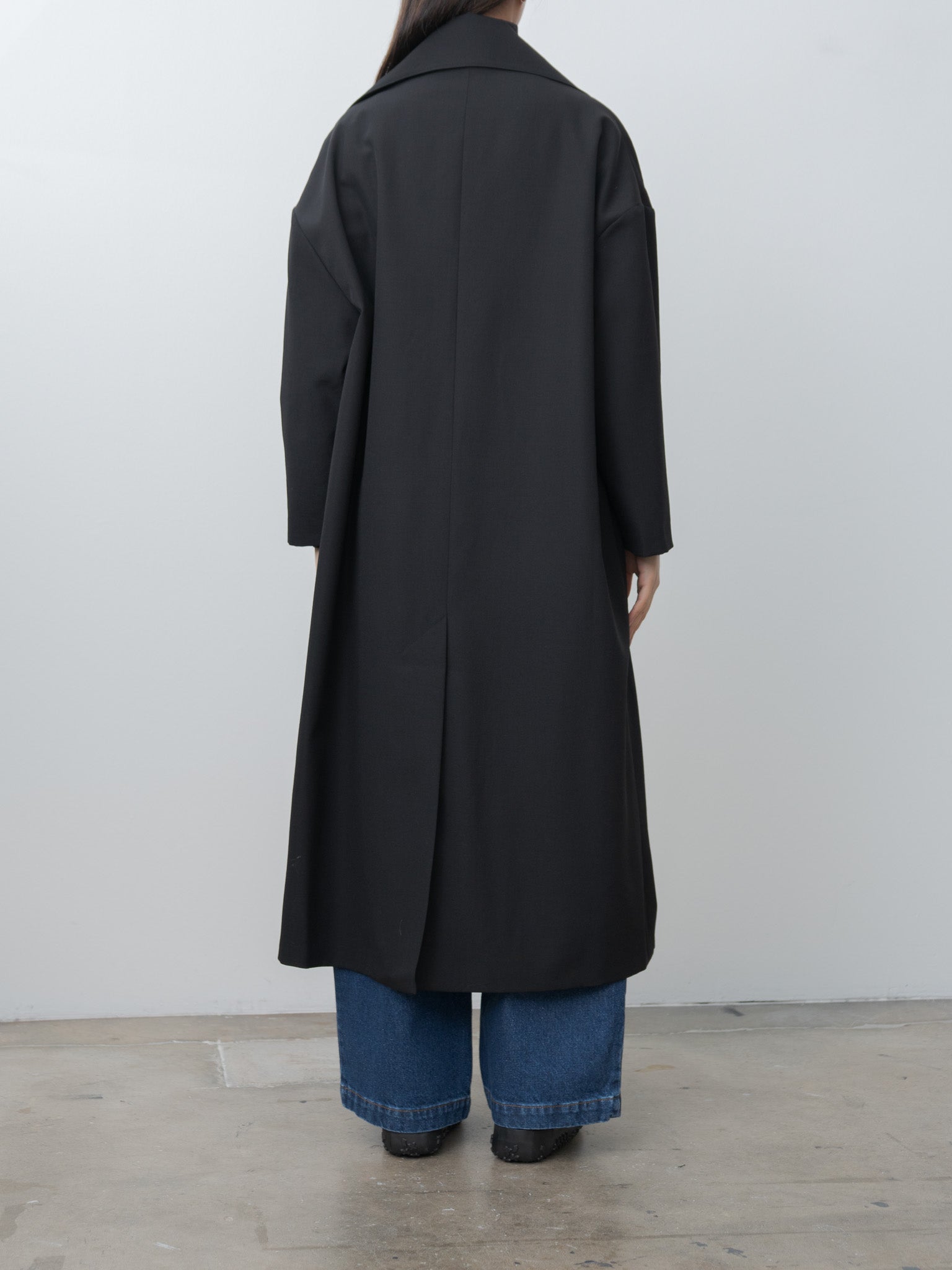 Namu Shop - Toogood The Groundsman Coat - Compact Suiting Flint