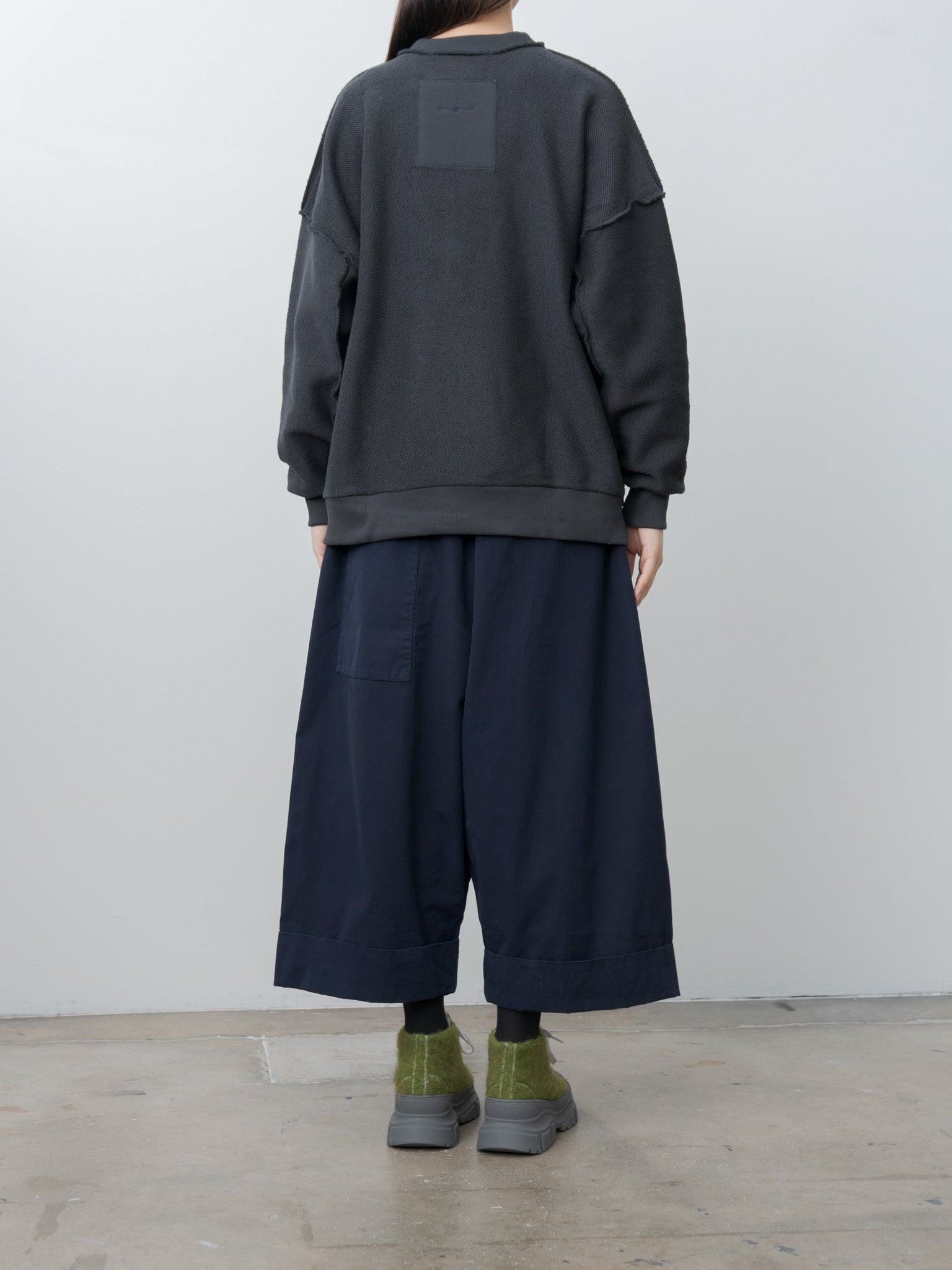 Namu Shop - Toogood The Mechanic Jumper - Loopback Twill Charcoal