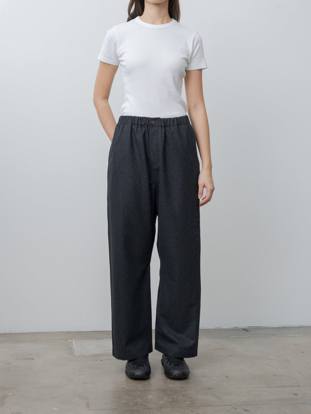Pinot Trouser - Anthracite Melange