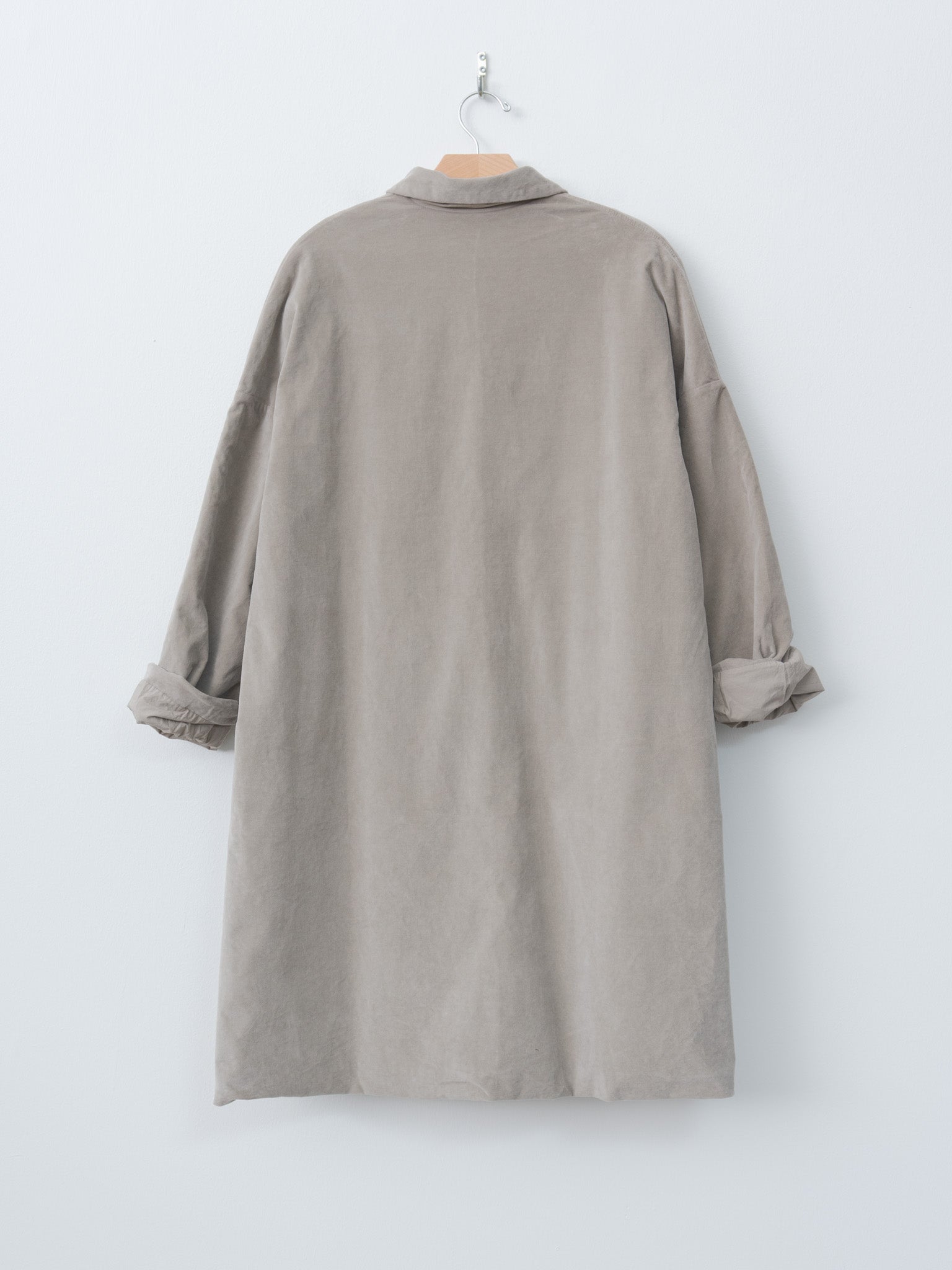 Collar Coat V - Marron Glace