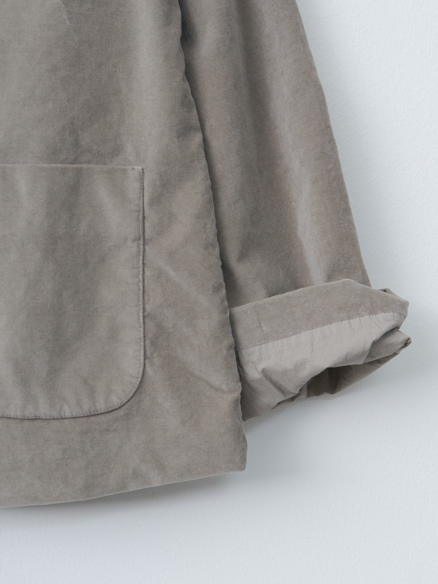 Shirt Loose Blazer V - Marron Glace