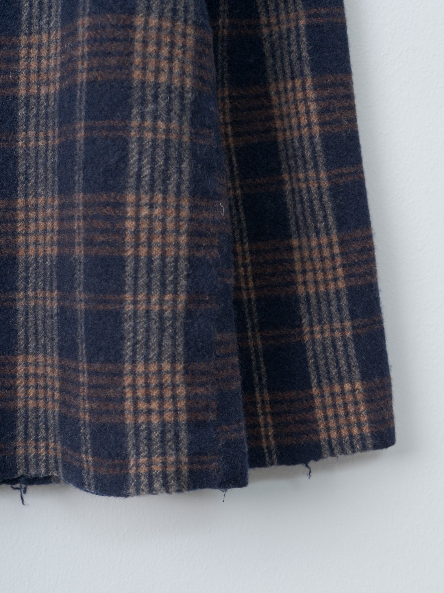 Tartan Soft Collar Shirt - Ink