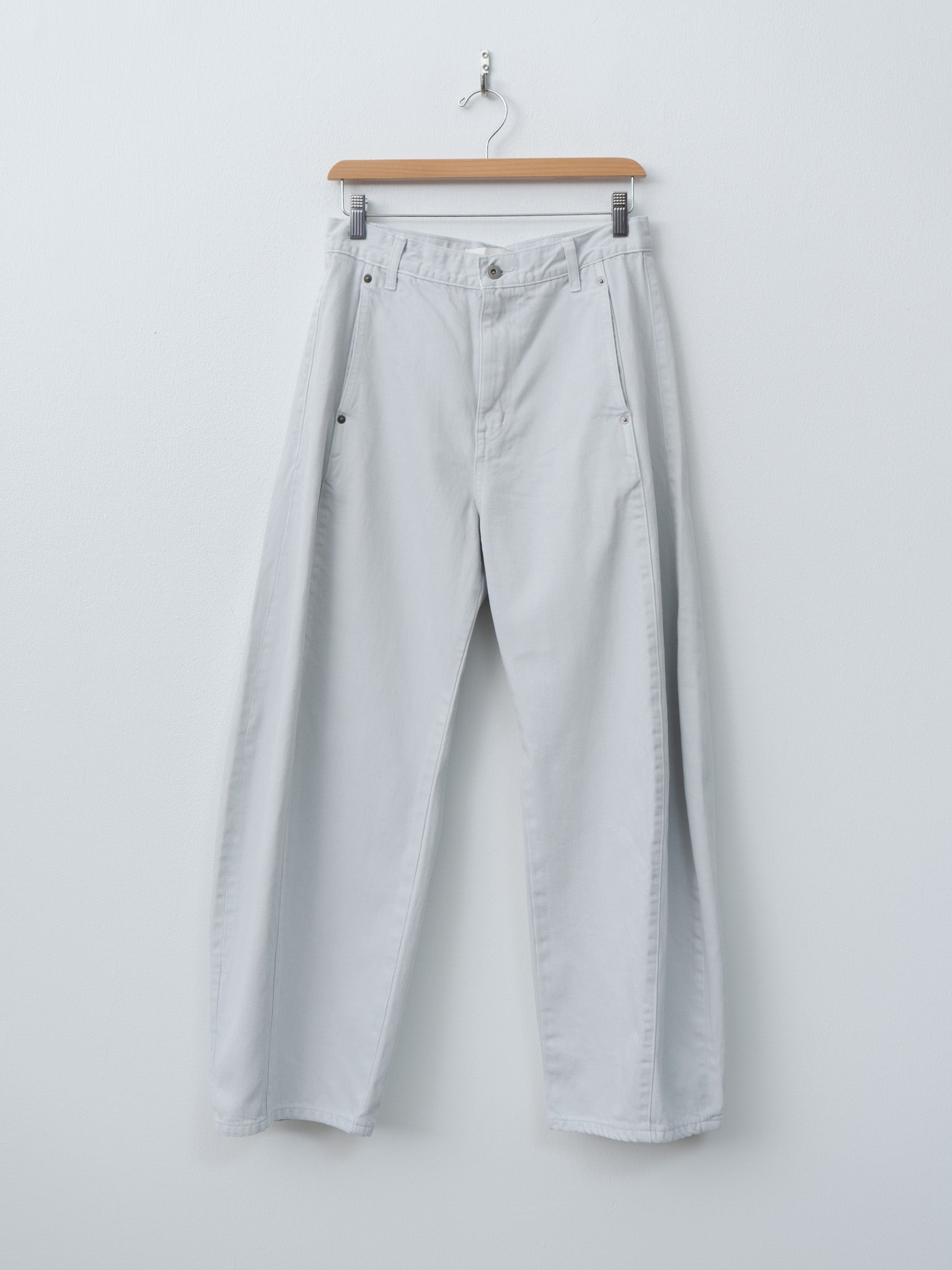 Barrel Denim - Ice Gray