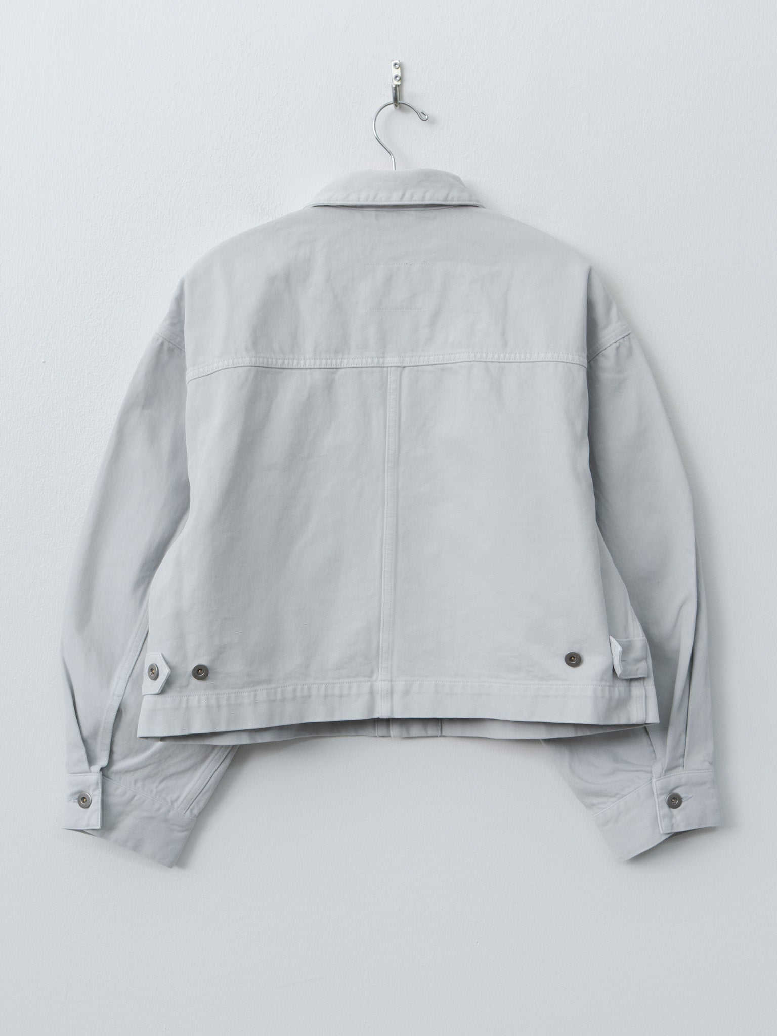 Cropped Jacket - Ice Gray