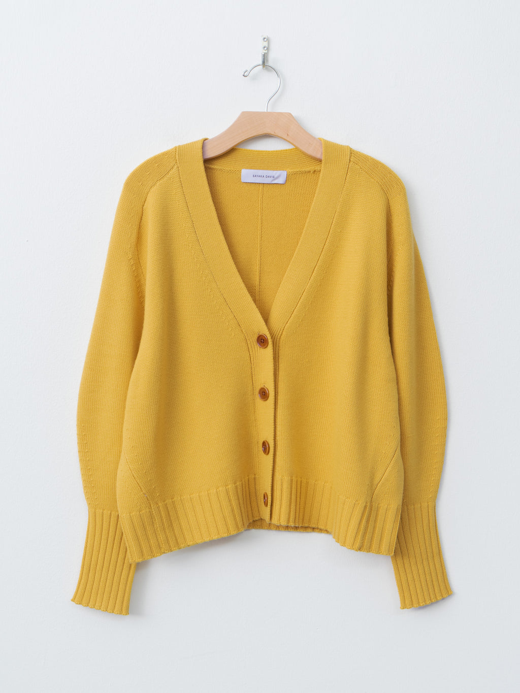Balloon Sleeve Cardigan - Golden Sun