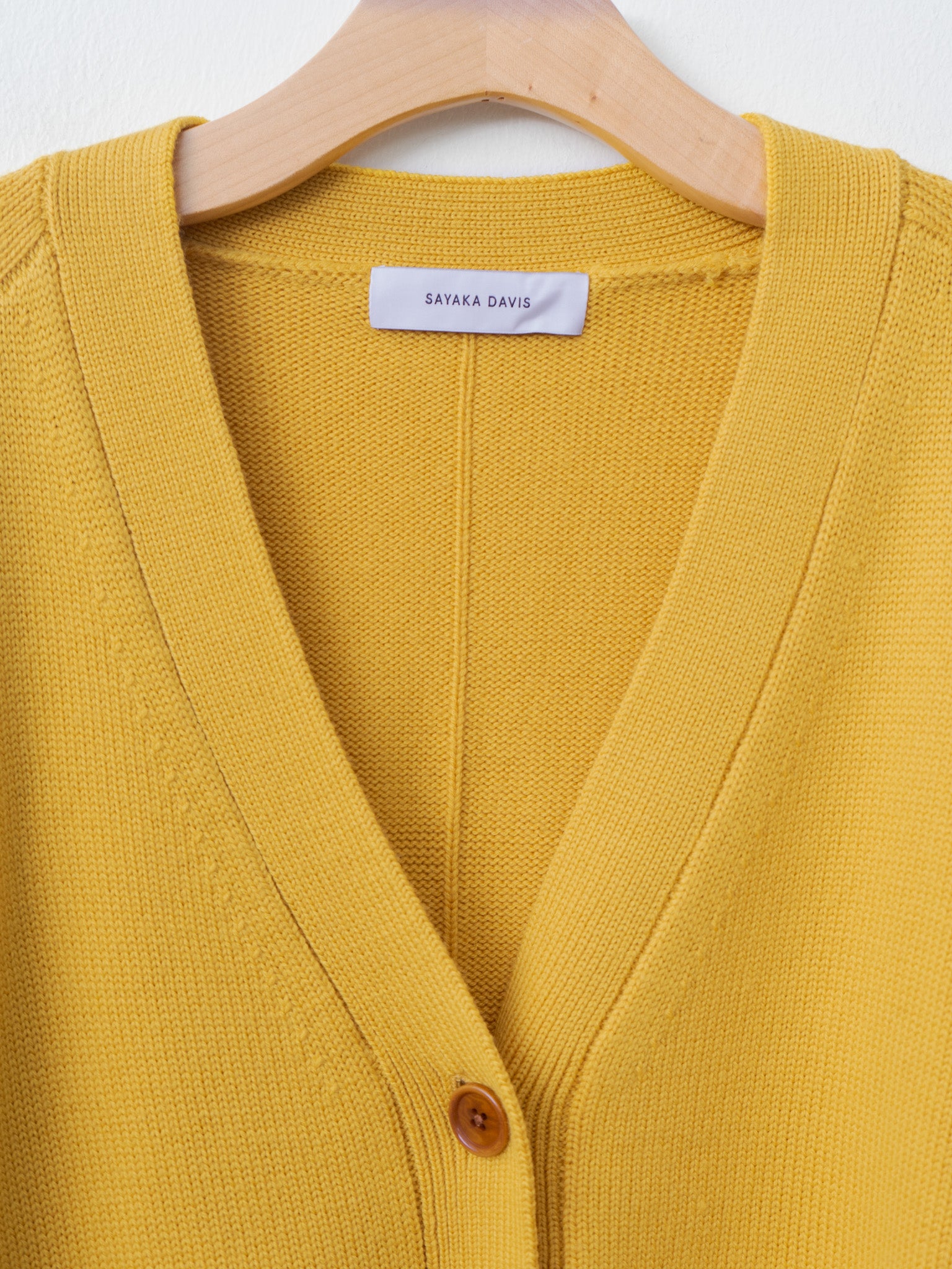 Balloon Sleeve Cardigan - Golden Sun