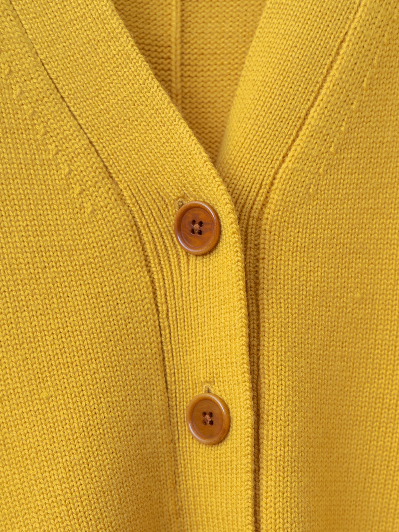 Balloon Sleeve Cardigan - Golden Sun