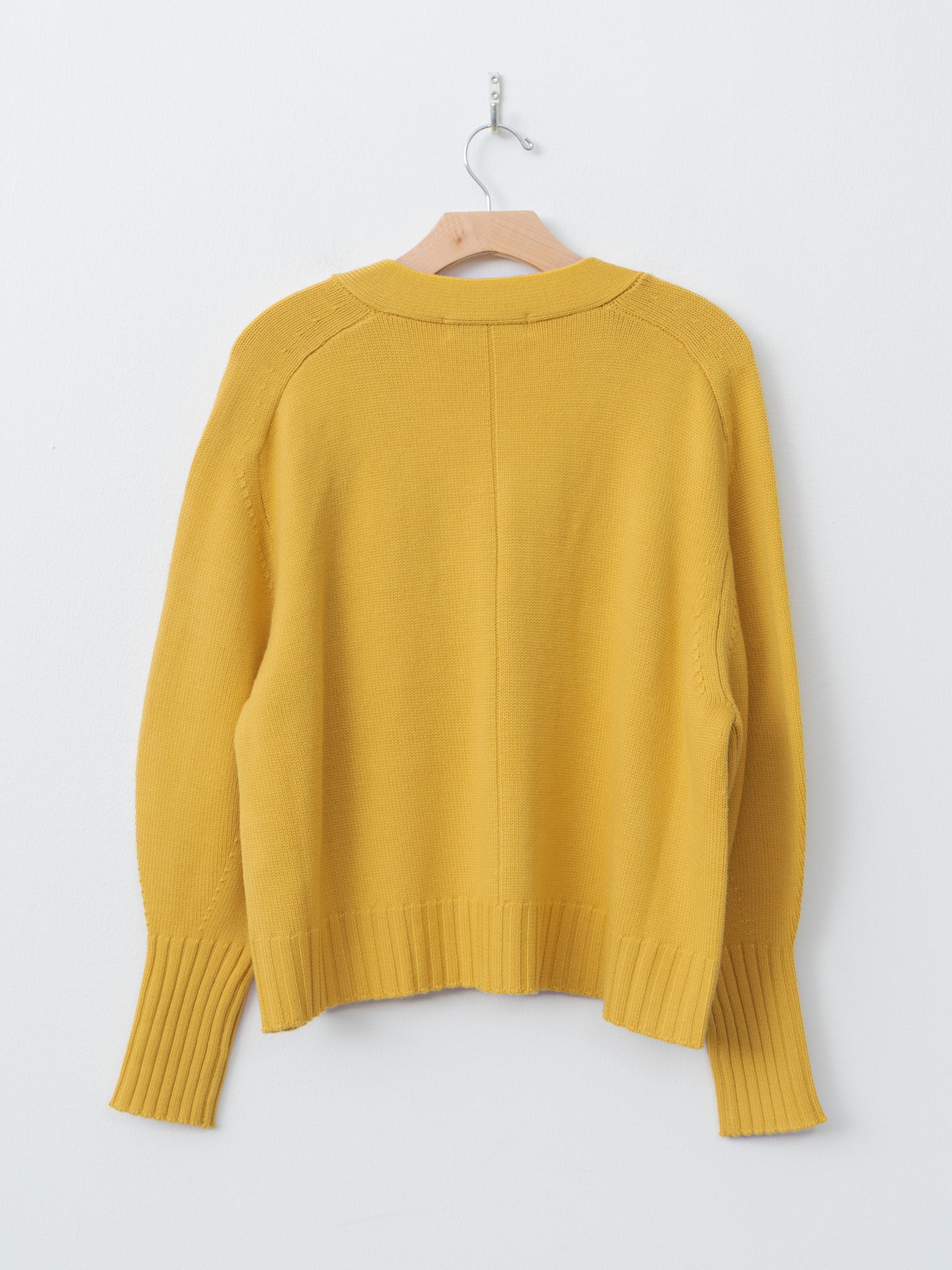 Balloon Sleeve Cardigan - Golden Sun