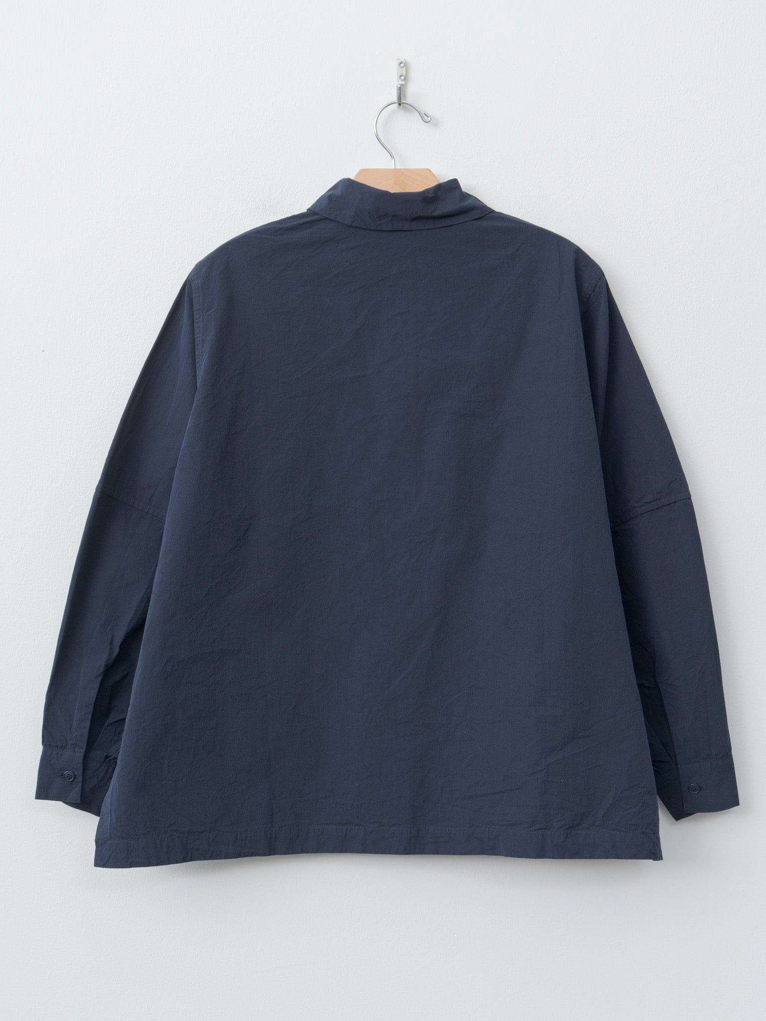 Elena Shirt PAPER COT - Navy