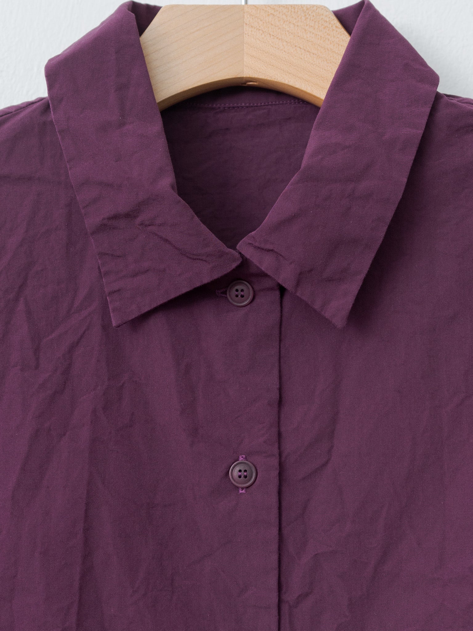 Elena Shirt PAPER COT - Blackberry