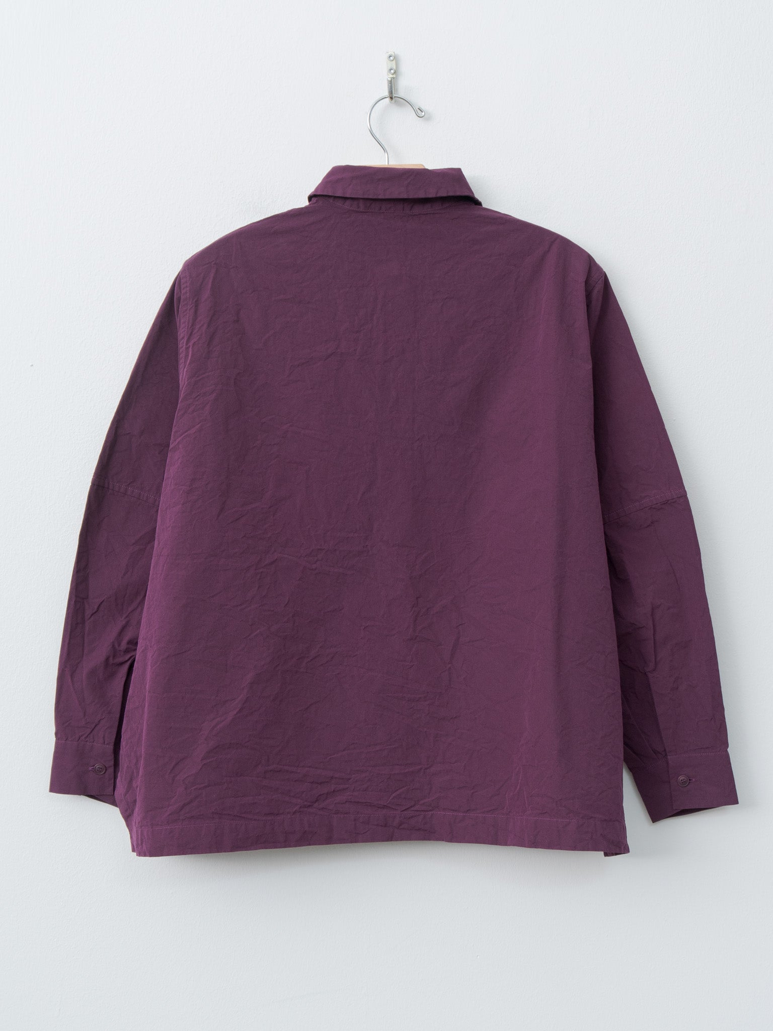 Elena Shirt PAPER COT - Blackberry