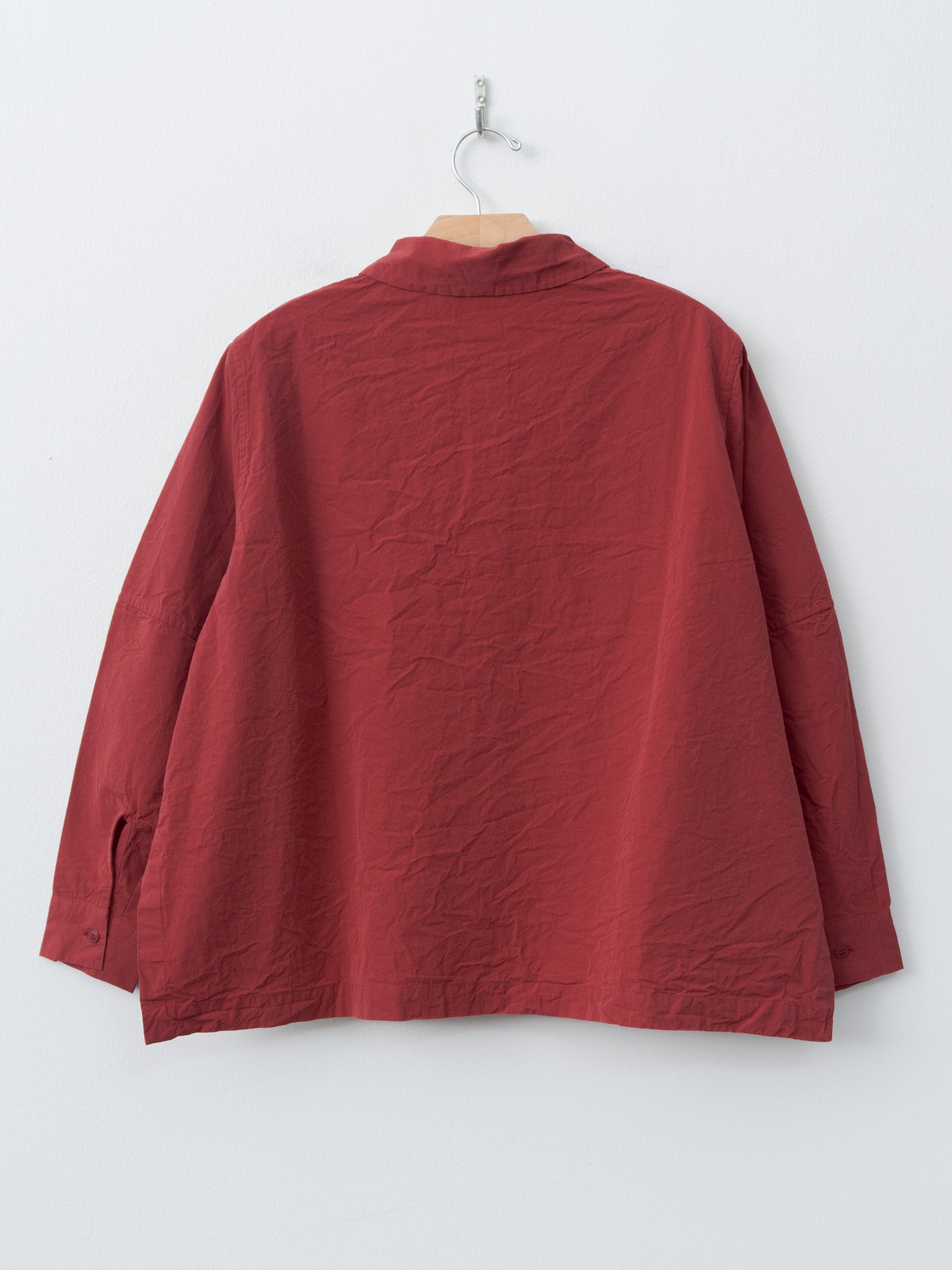 Elena Shirt PAPER COT - Rusty