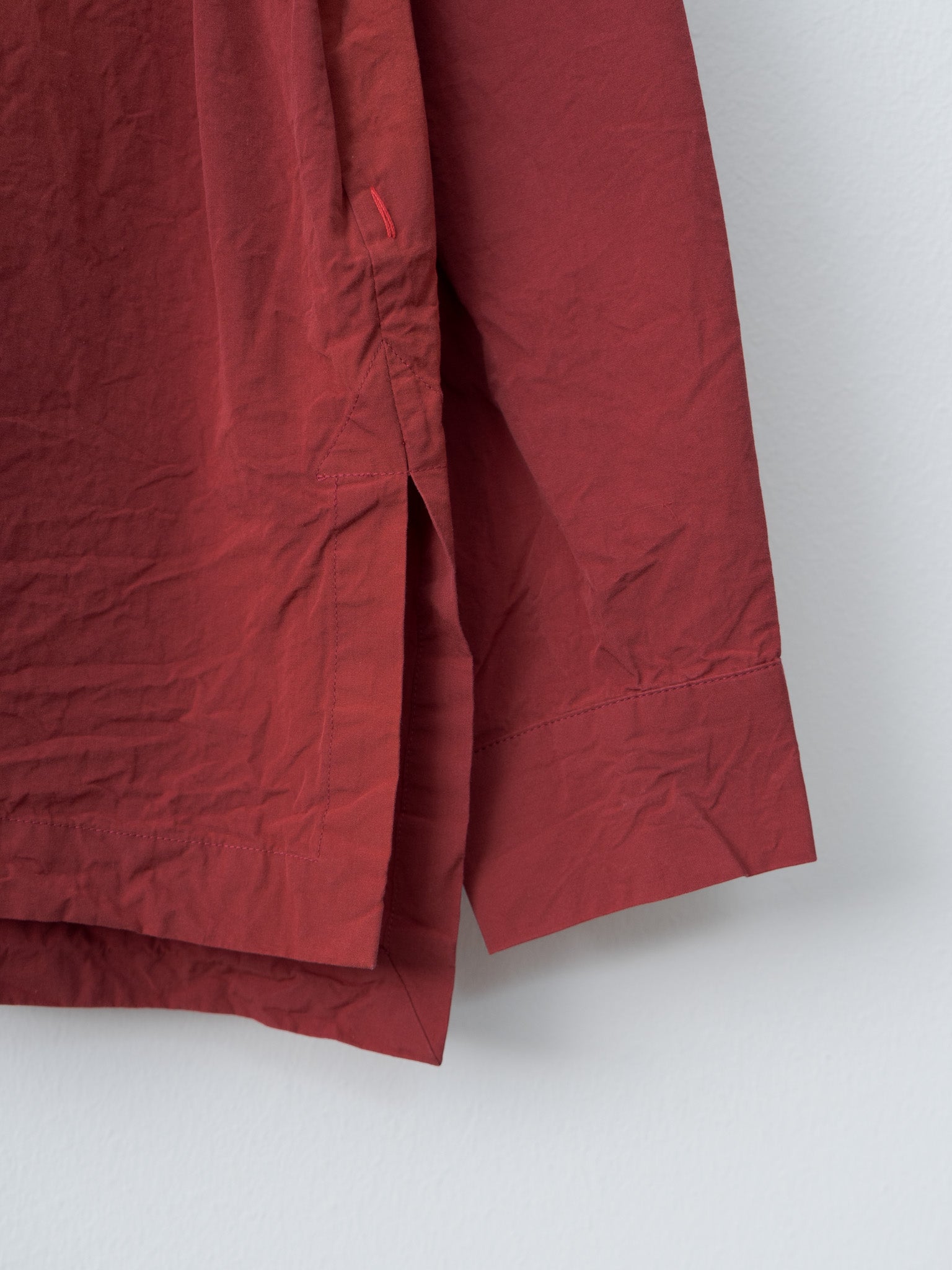 Elena Shirt PAPER COT - Rusty
