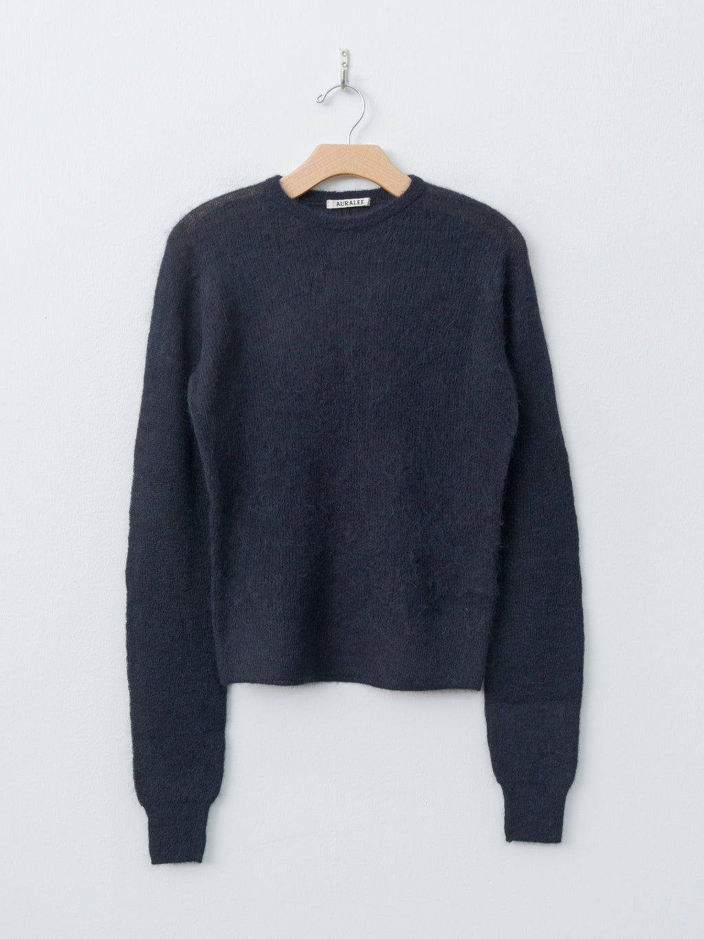 Baby Suri Alpaca Sheer Knit P/O - Navy