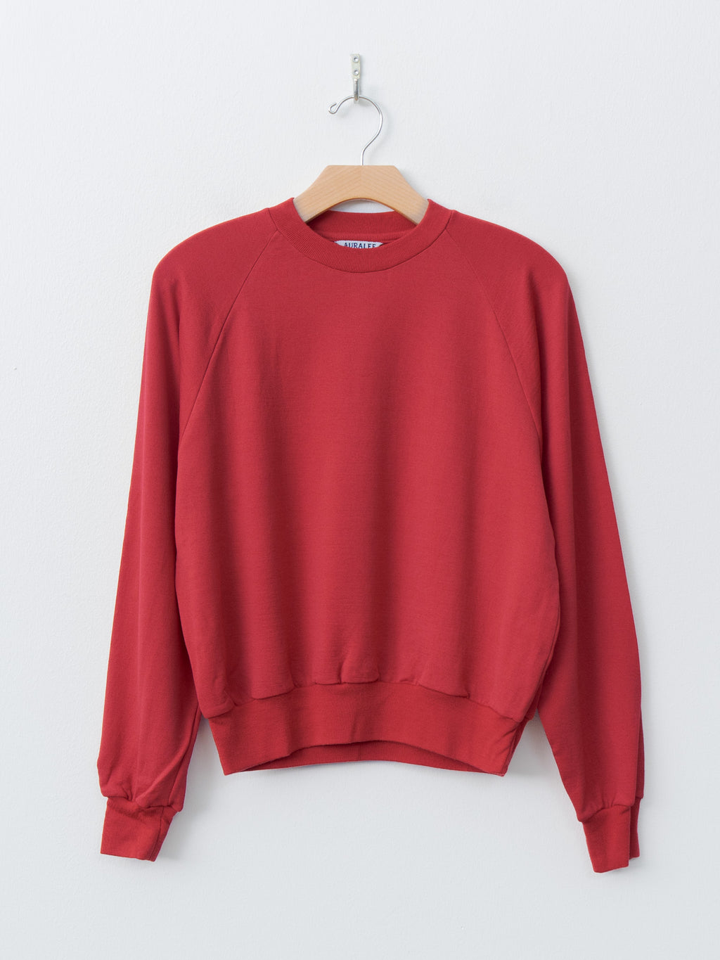 Light Wool Sweat P/O - Red
