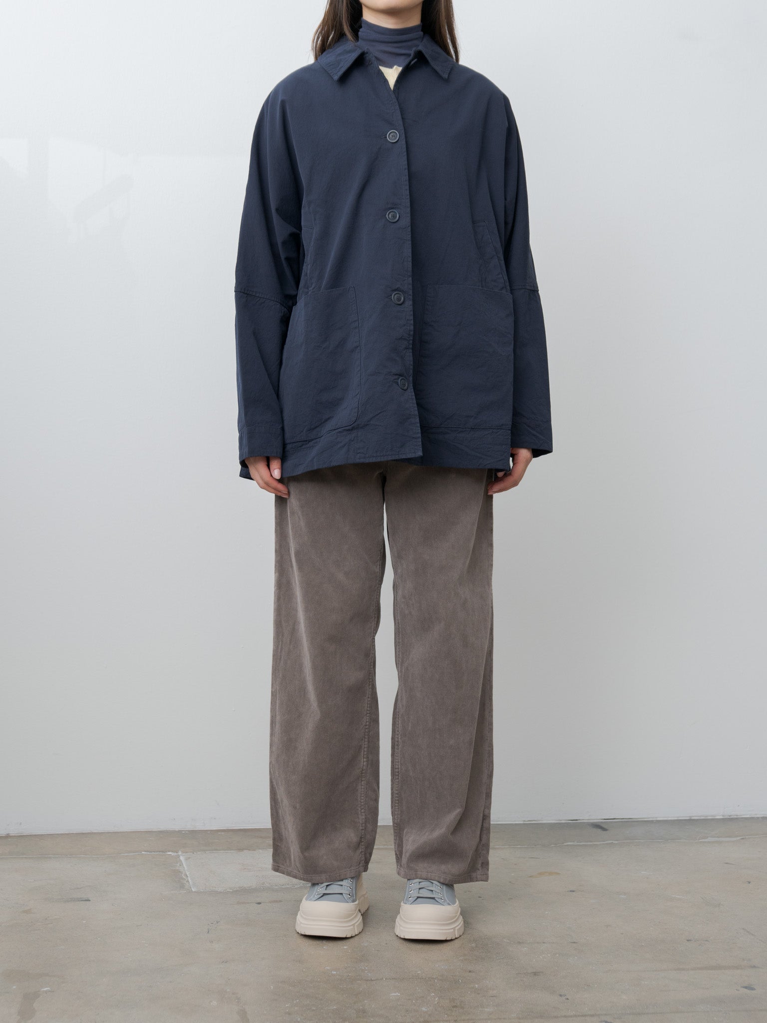 Tatiana Jacket DOUBLE COT - Navy