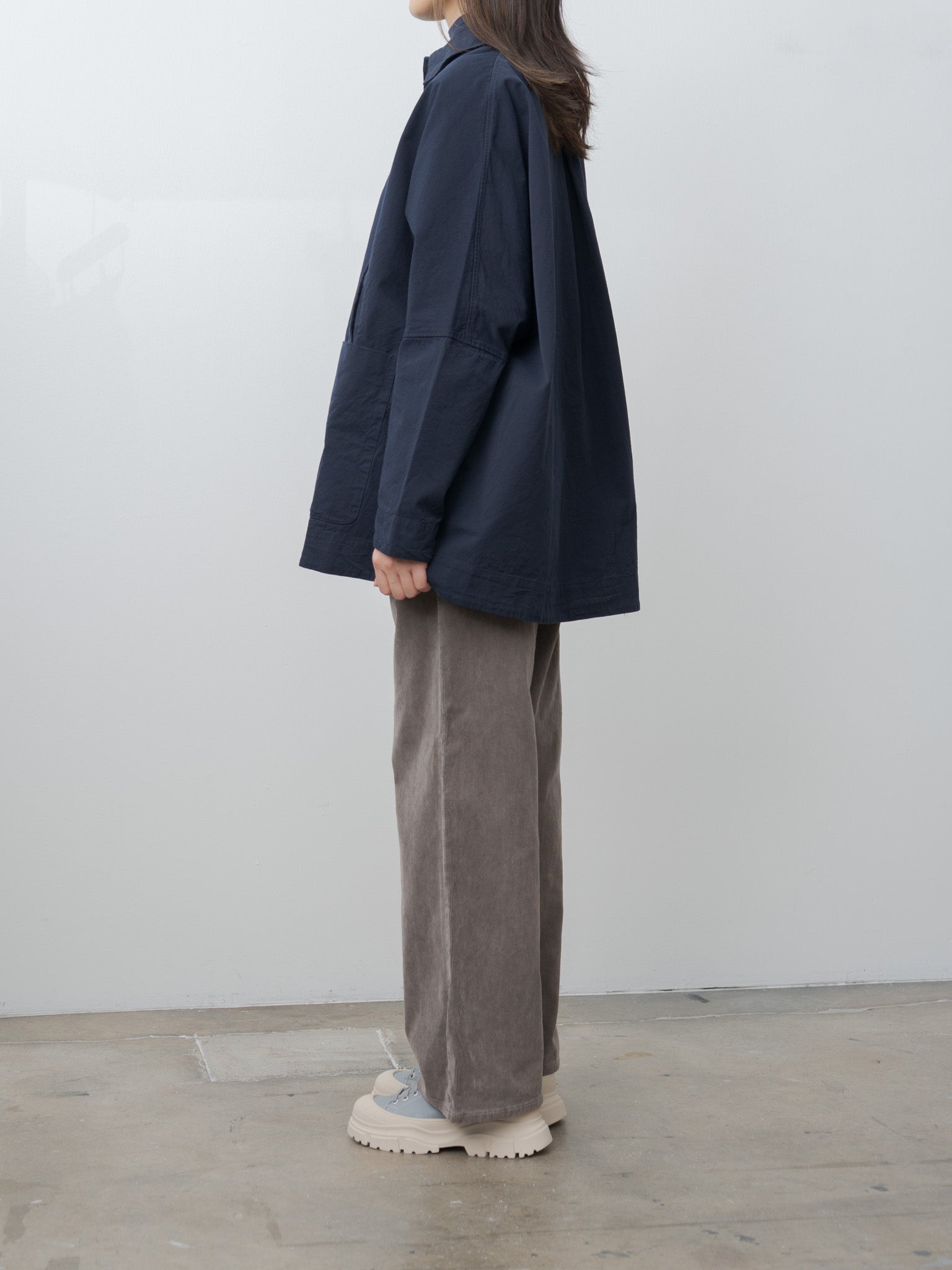 Tatiana Jacket DOUBLE COT - Navy