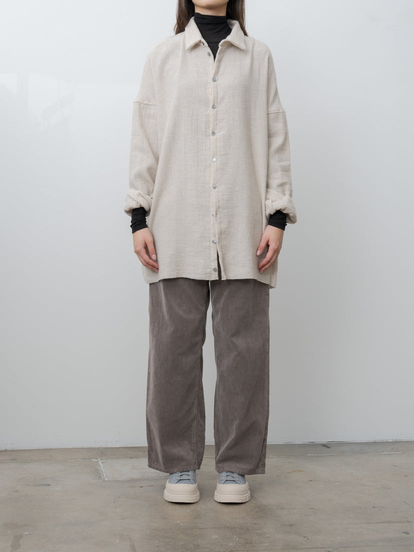 Namu Shop - Album di Famiglia Soft Collar Shirt Light WO/WS - Natural