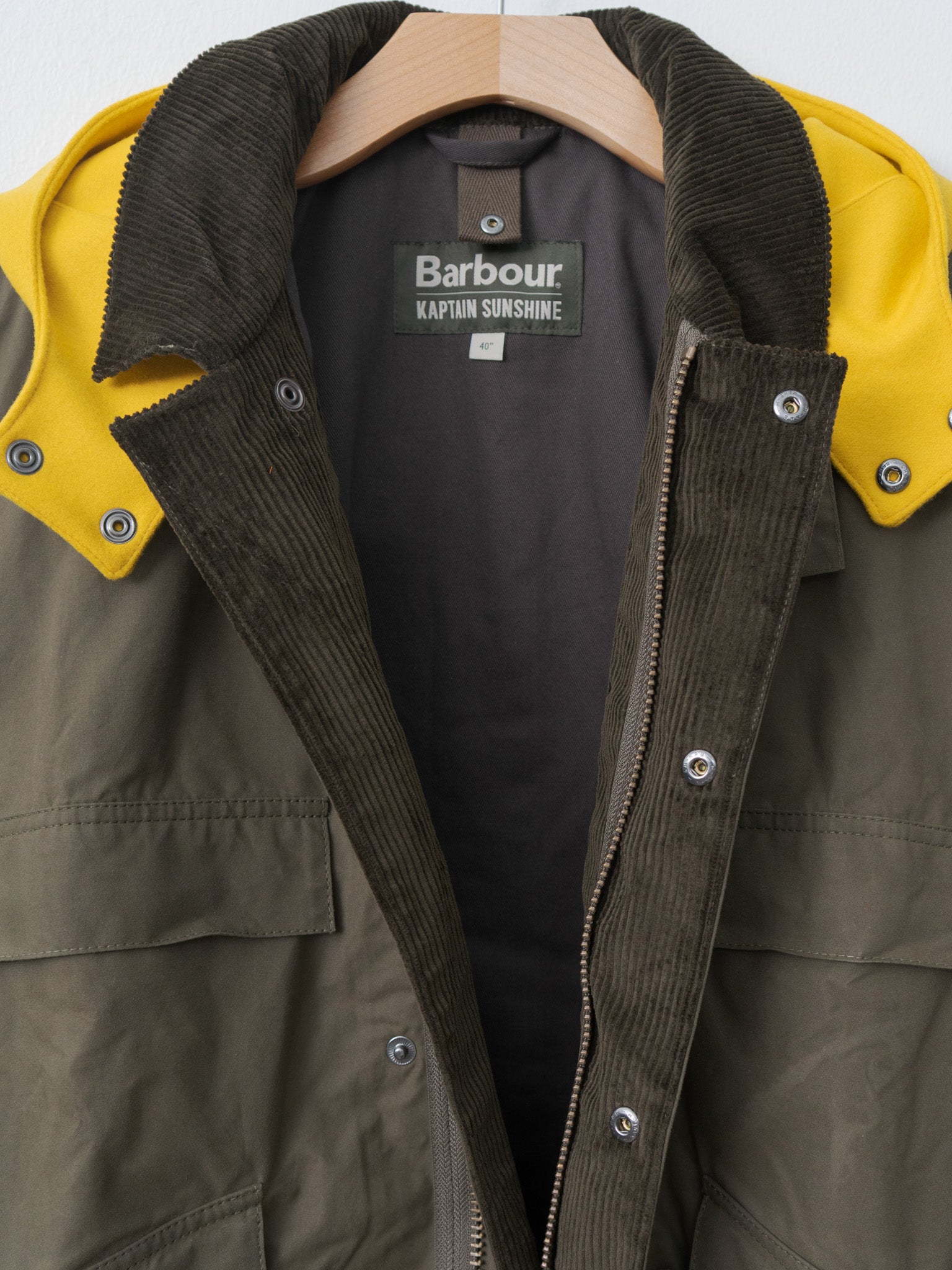Barbour x KS Bedale Casual Field Coat - Khaki Brown