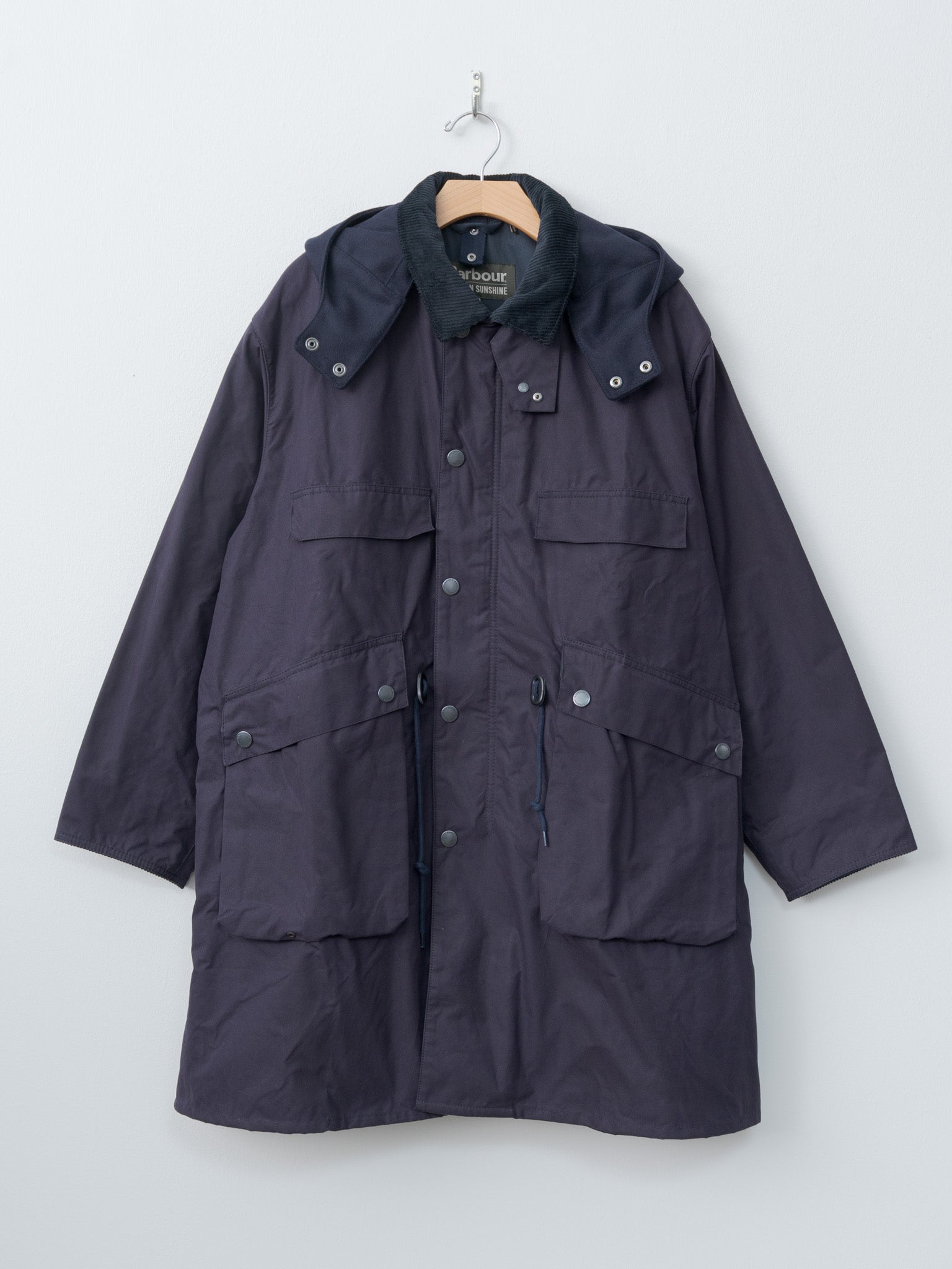 Barbour x KS Bedale Casual Field Coat - Dark Indigo