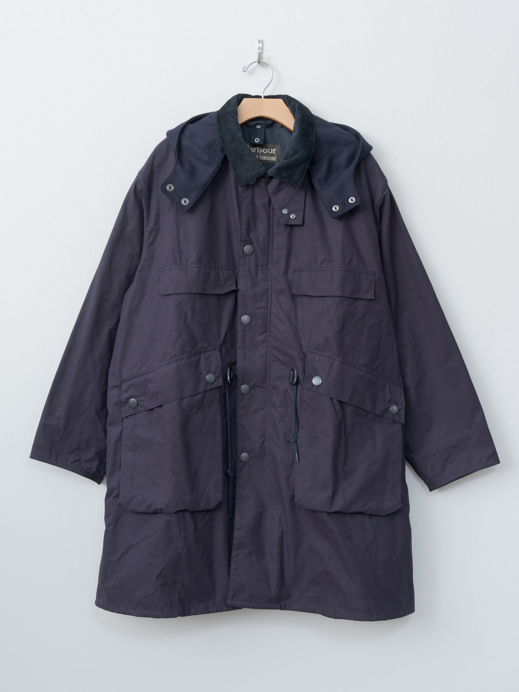 Barbour x KS Bedale Casual Field Coat - Dark Indigo