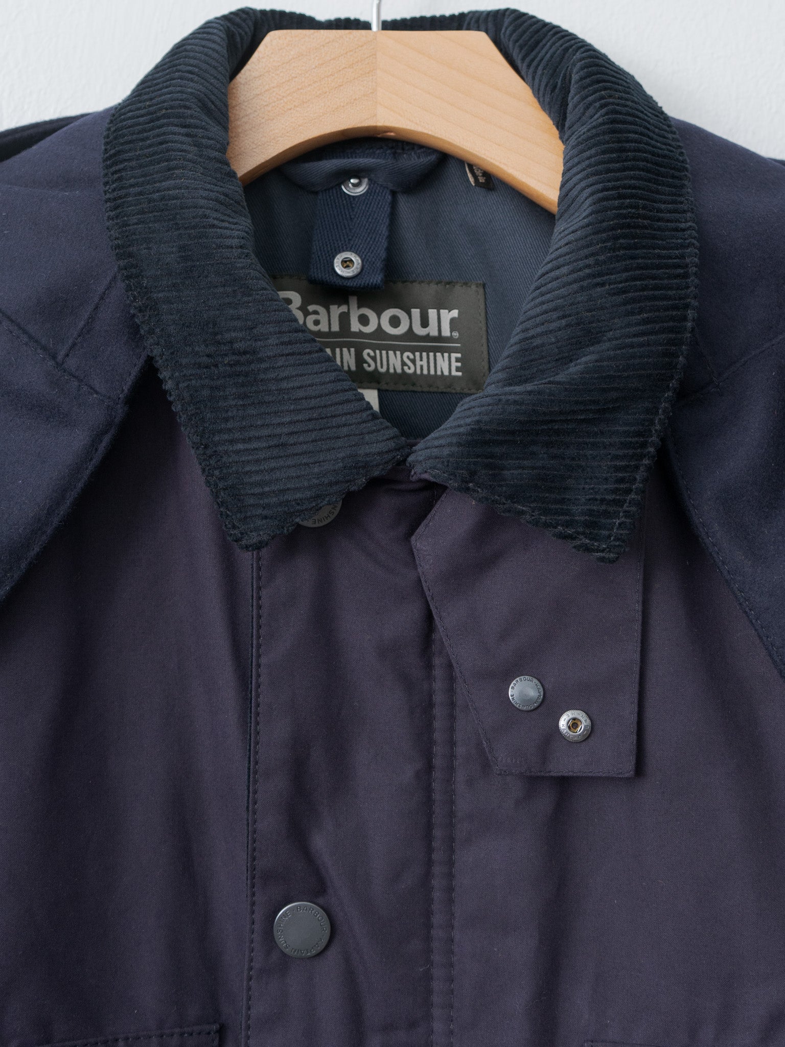 Barbour x KS Bedale Casual Field Coat - Dark Indigo