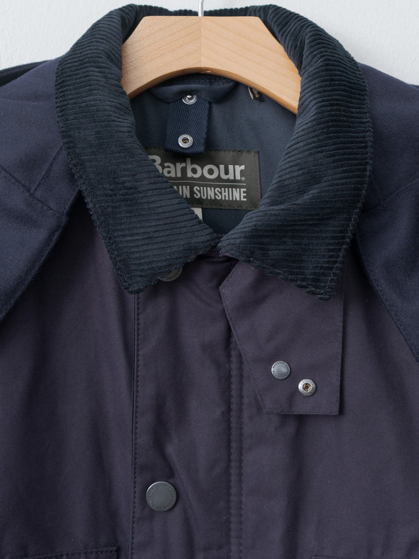 Namu Shop - Kaptain Sunshine Barbour x KS Bedale Casual Field Coat - Dark Indigo