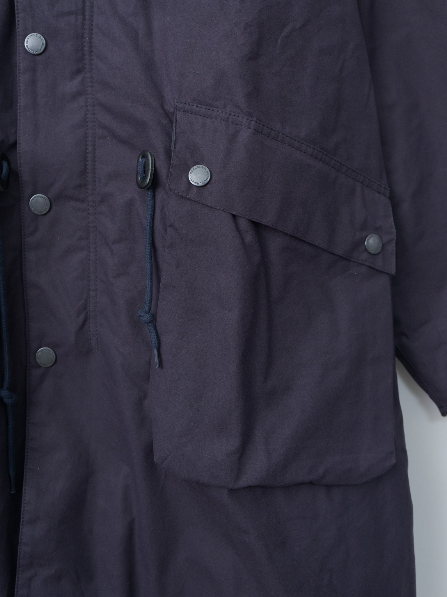 Barbour x KS Bedale Casual Field Coat - Dark Indigo