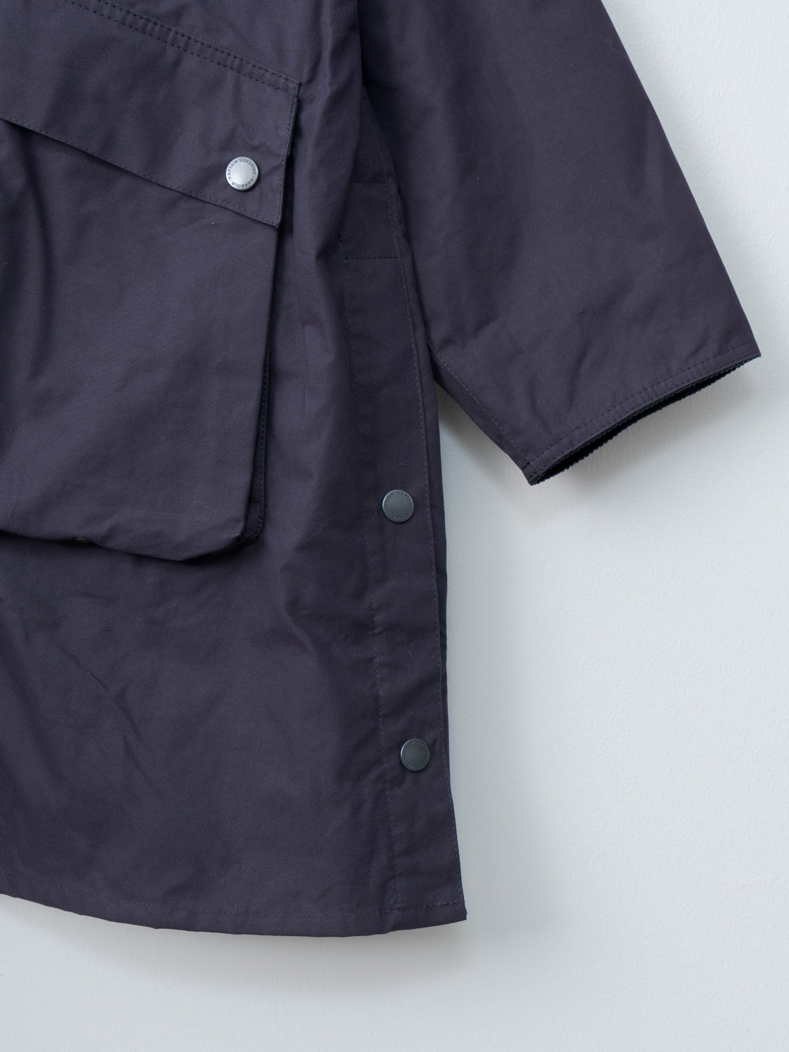 Barbour x KS Bedale Casual Field Coat - Dark Indigo