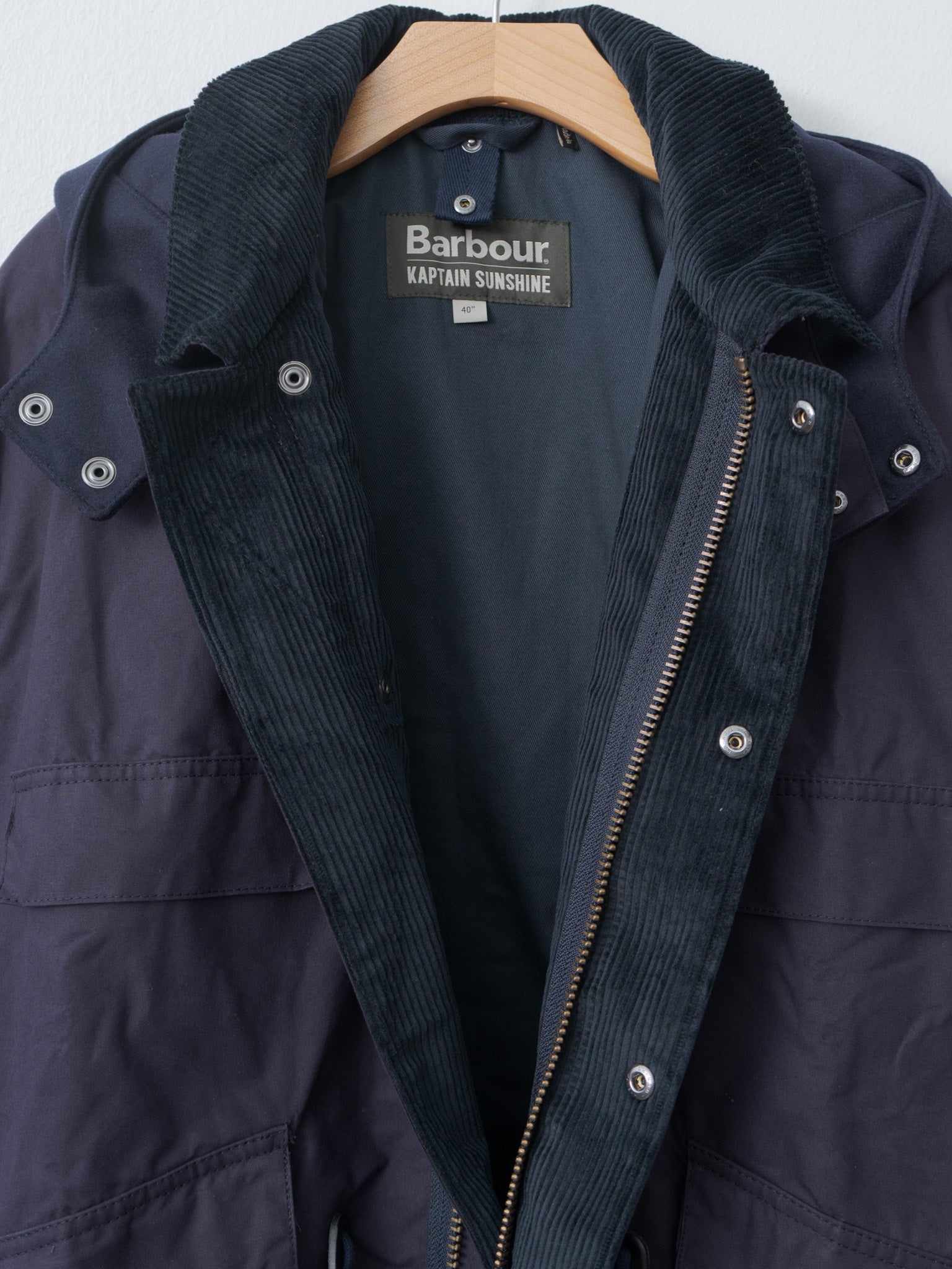 Barbour x KS Bedale Casual Field Coat - Dark Indigo