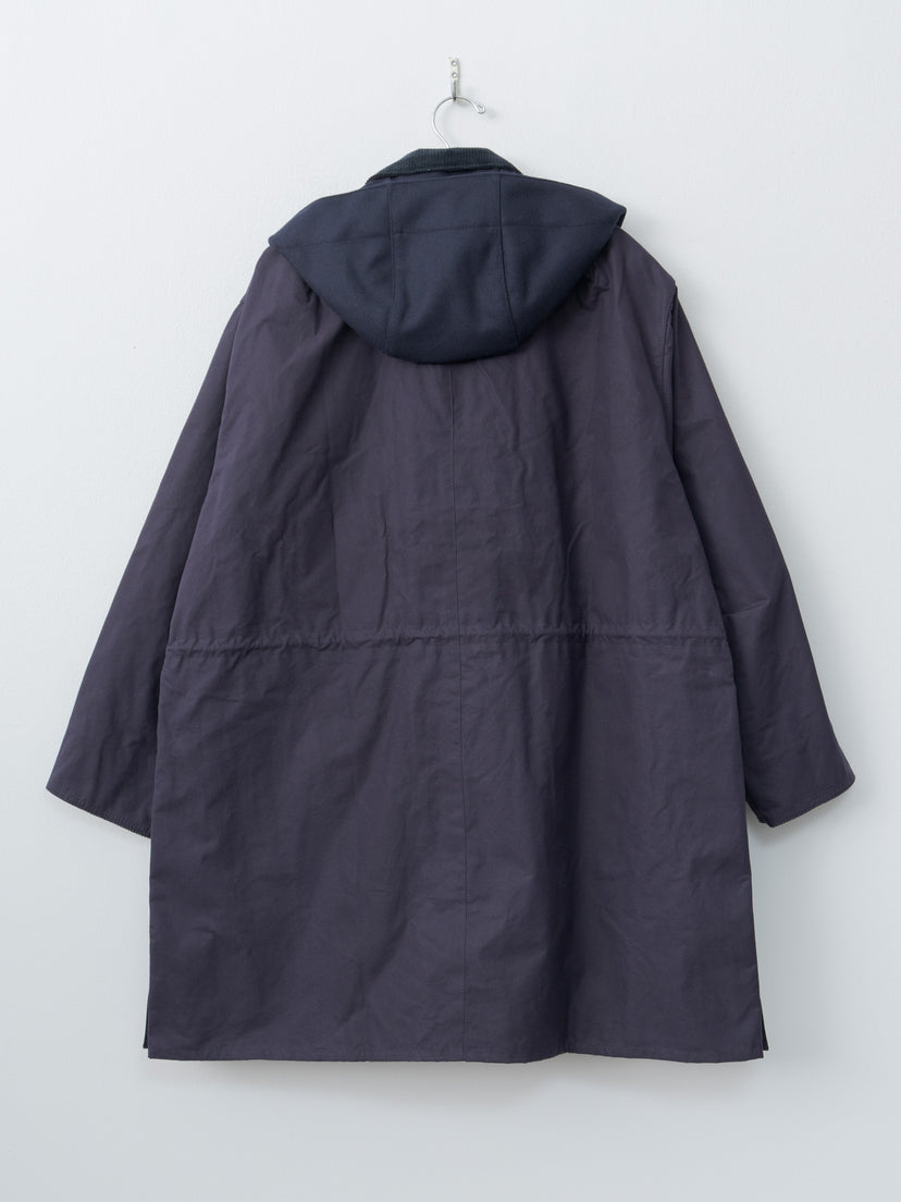 Namu Shop - Kaptain Sunshine Barbour x KS Bedale Casual Field Coat - Dark Indigo